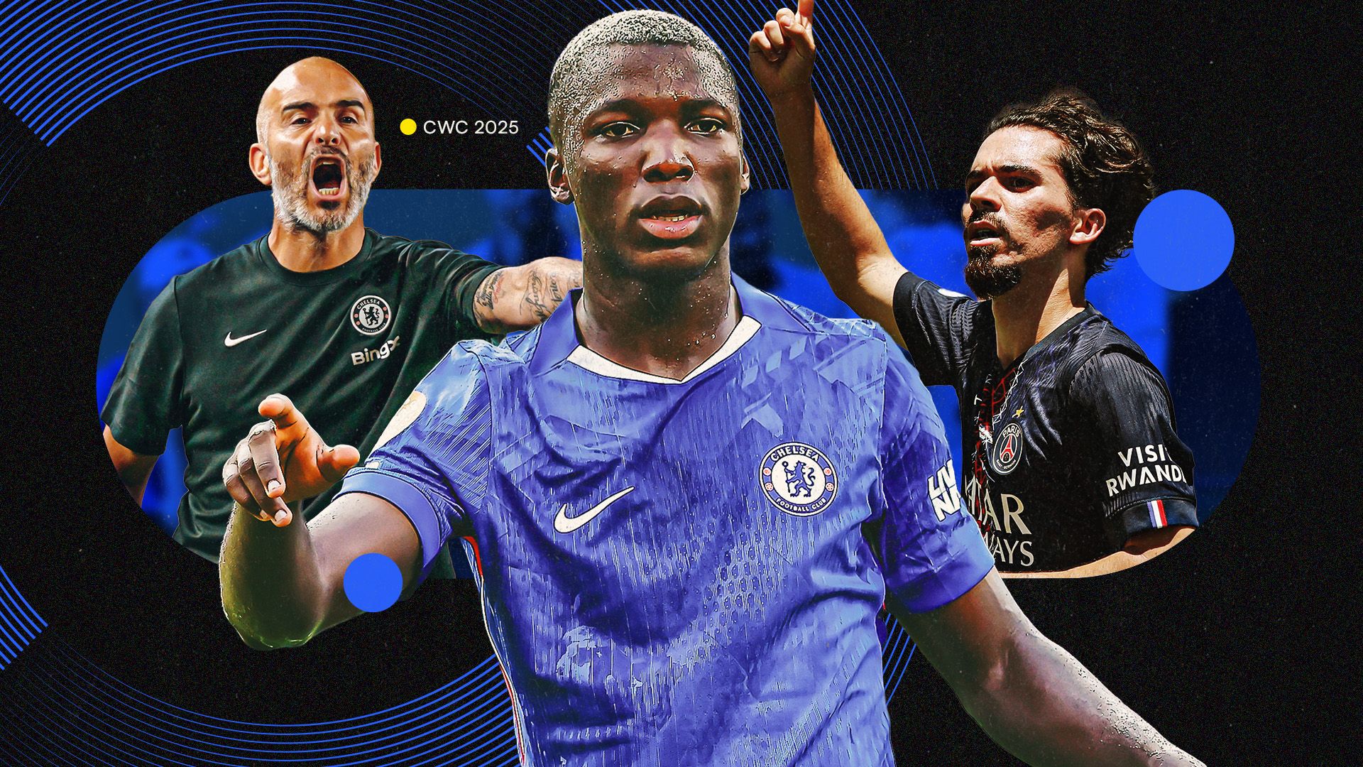 Chelsea's slim Club World Cup final hopes against unstoppable PSG hinge on monstrous Moises Caicedo - Blues must pray their rock-solid midfielder is fit