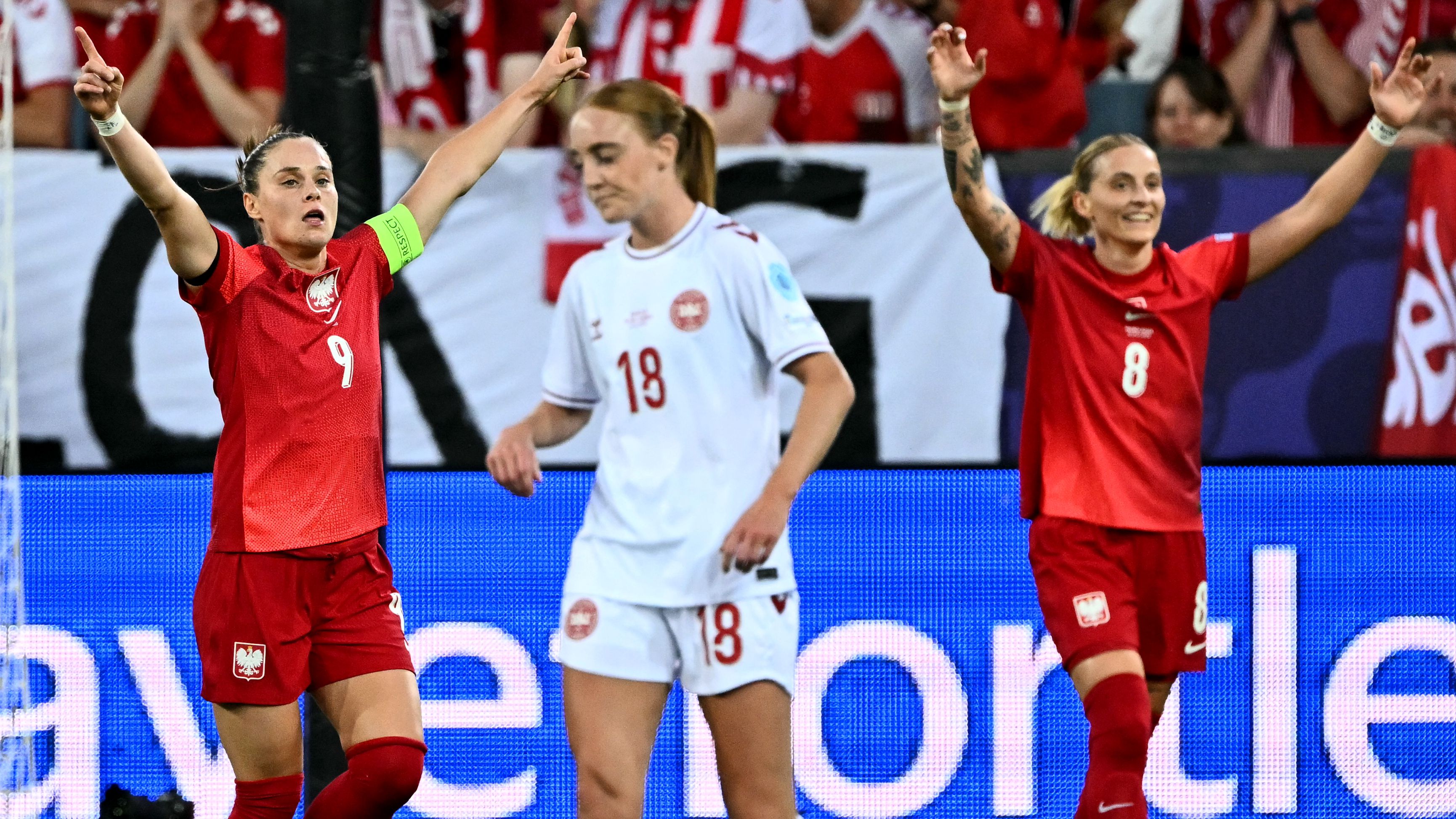 Natalia Padilla-Bidas makes history for Poland in win over Denmark but both sides exit Euro 2025