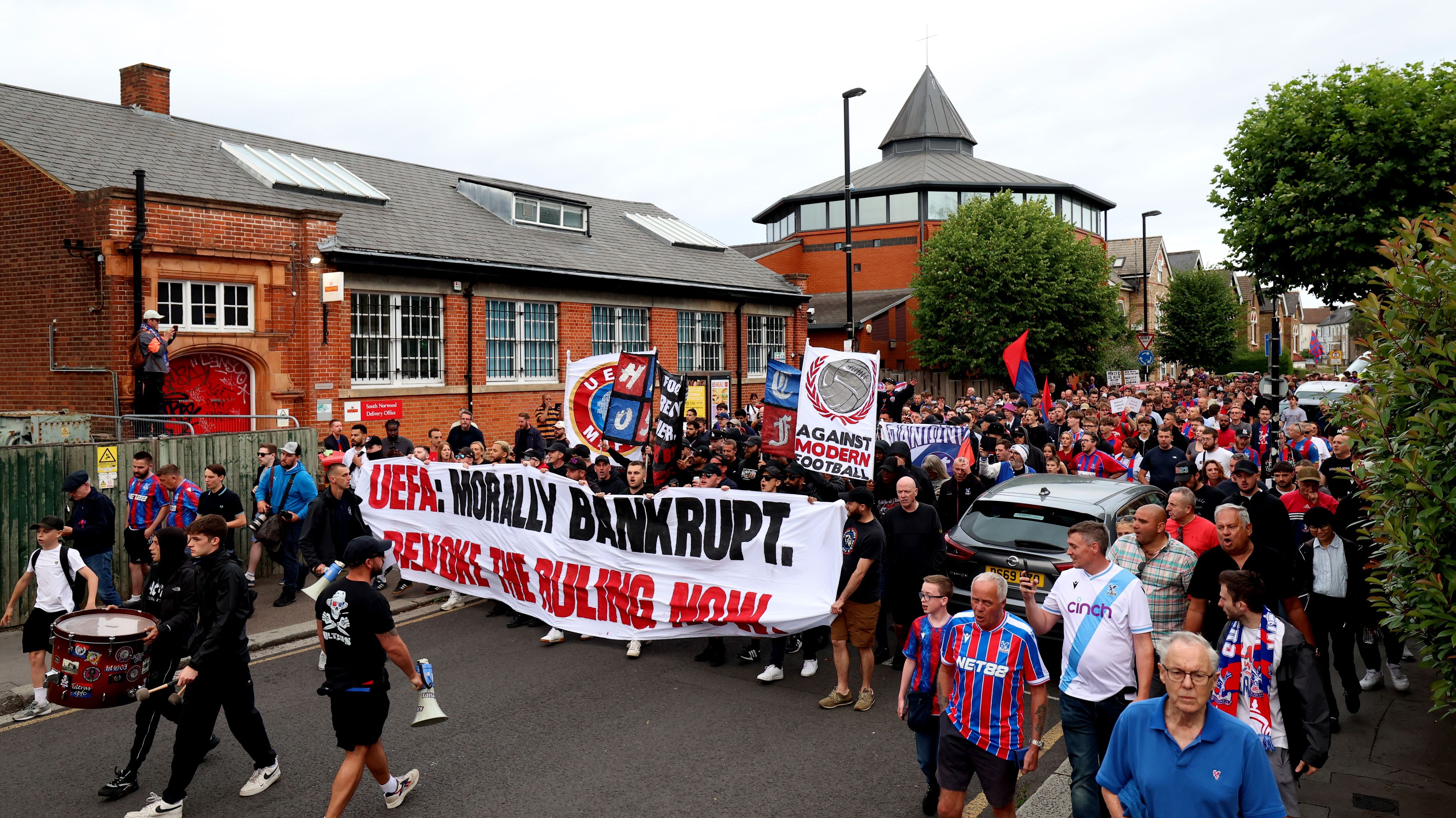 Crystal Palace chief Steve Parish points the finger at Nottingham Forest over Europa League expulsion as tensions rise