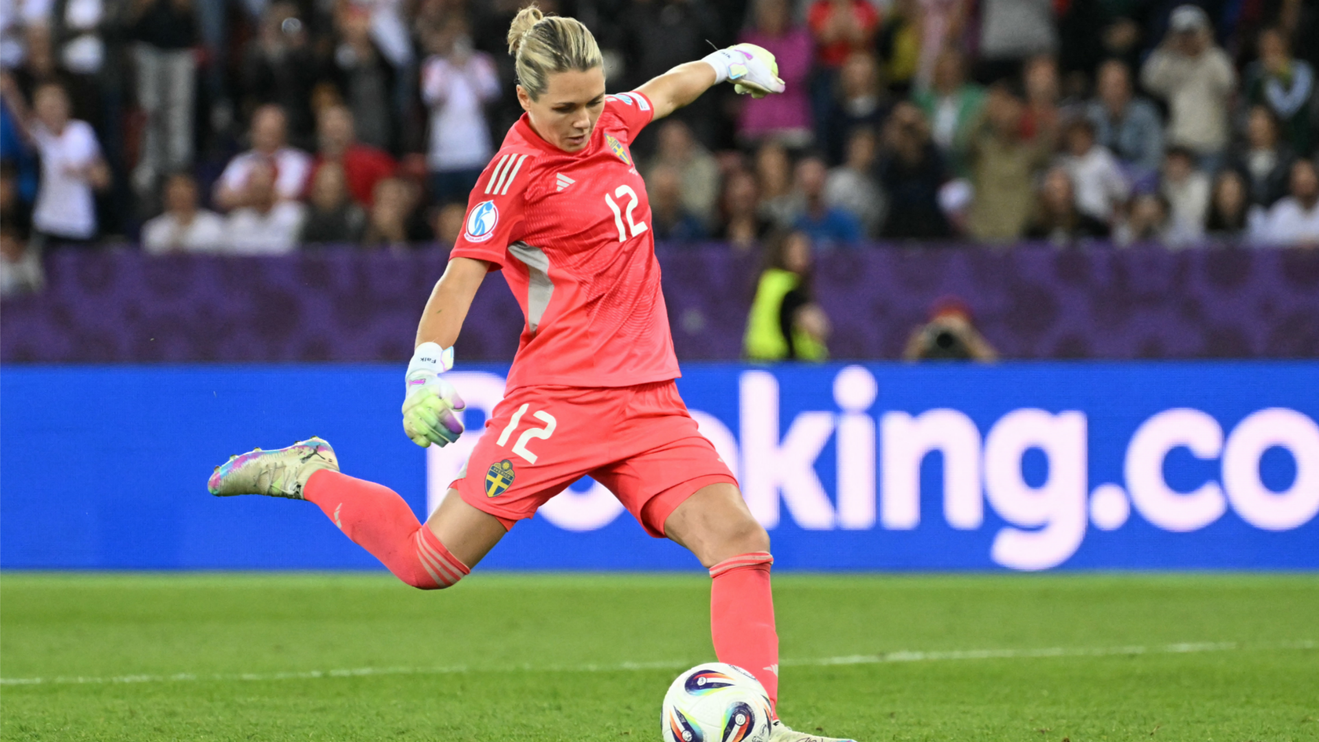 'F*cking crap!' - Sweden goalkeeper Jennifer Falk delivers brutal assessment after missed penalty spares England from Euro 2025 elimination