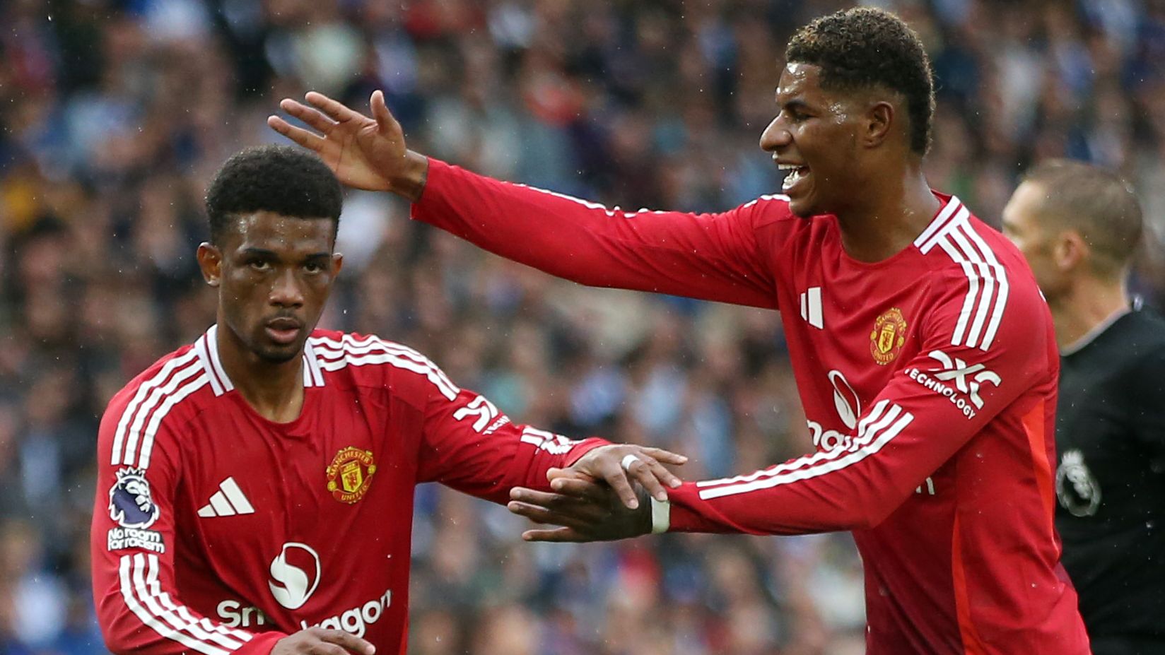 ‘Not my problem' - Amad reacts to Marcus Rashford & Alejandro Garnacho transfer talk as Red Devils rip up attacking unit with winger departures