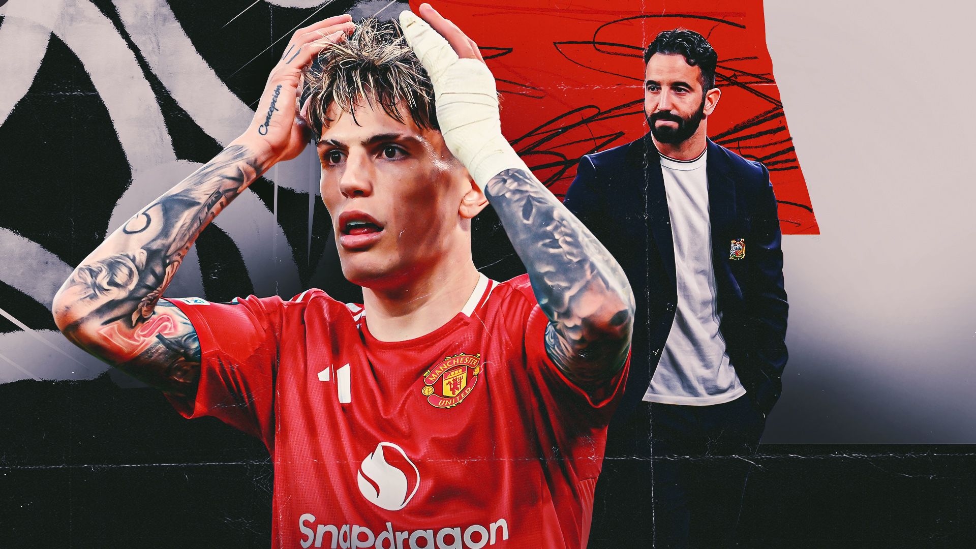 Alejandro Garnacho drops Man Utd exit hint as he includes Cristiano Ronaldo motivational message in new training video
