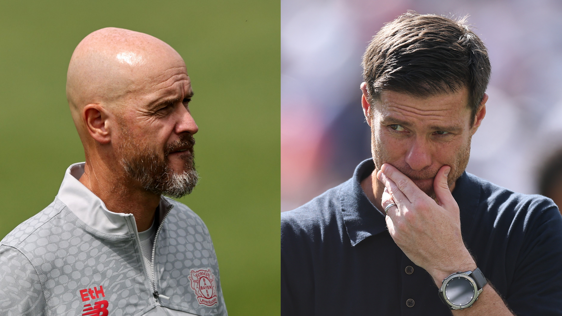 Erik ten Hag playing style a 'perfect' fit for Bayer Leverkusen star as defender compares ex-Man Utd boss to Xabi Alonso