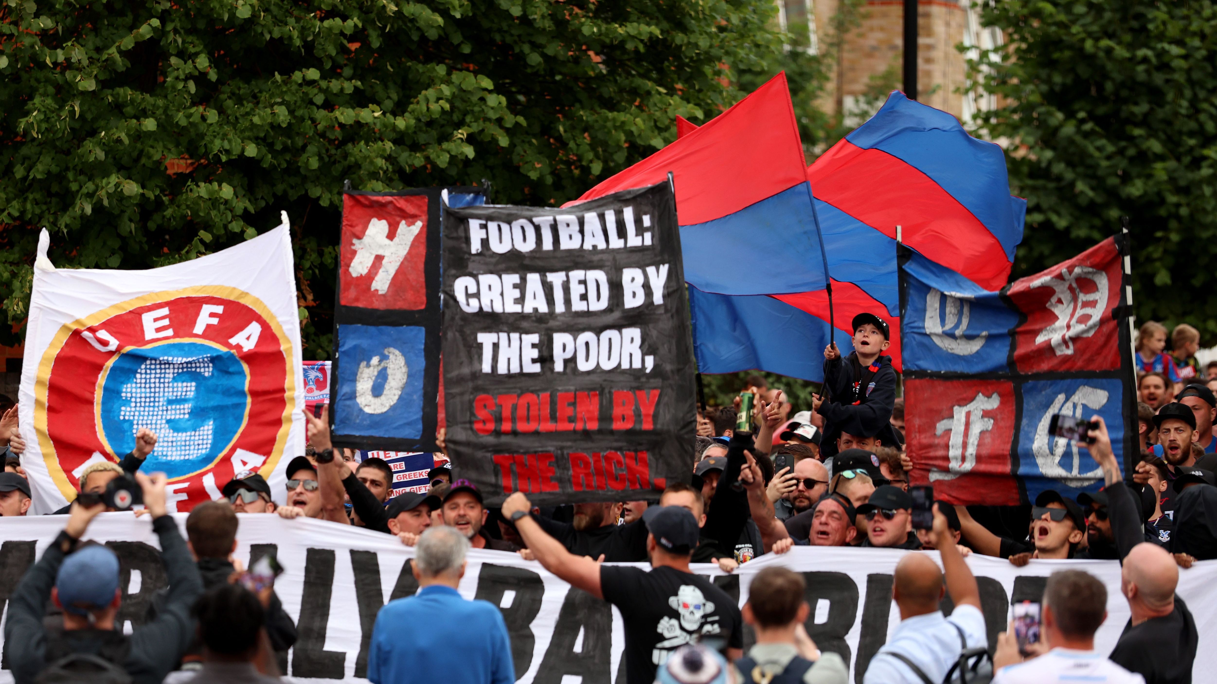 UEFA receive suitcase of fake money from Crystal Palace fans after Europa League demotion as case goes to CAS