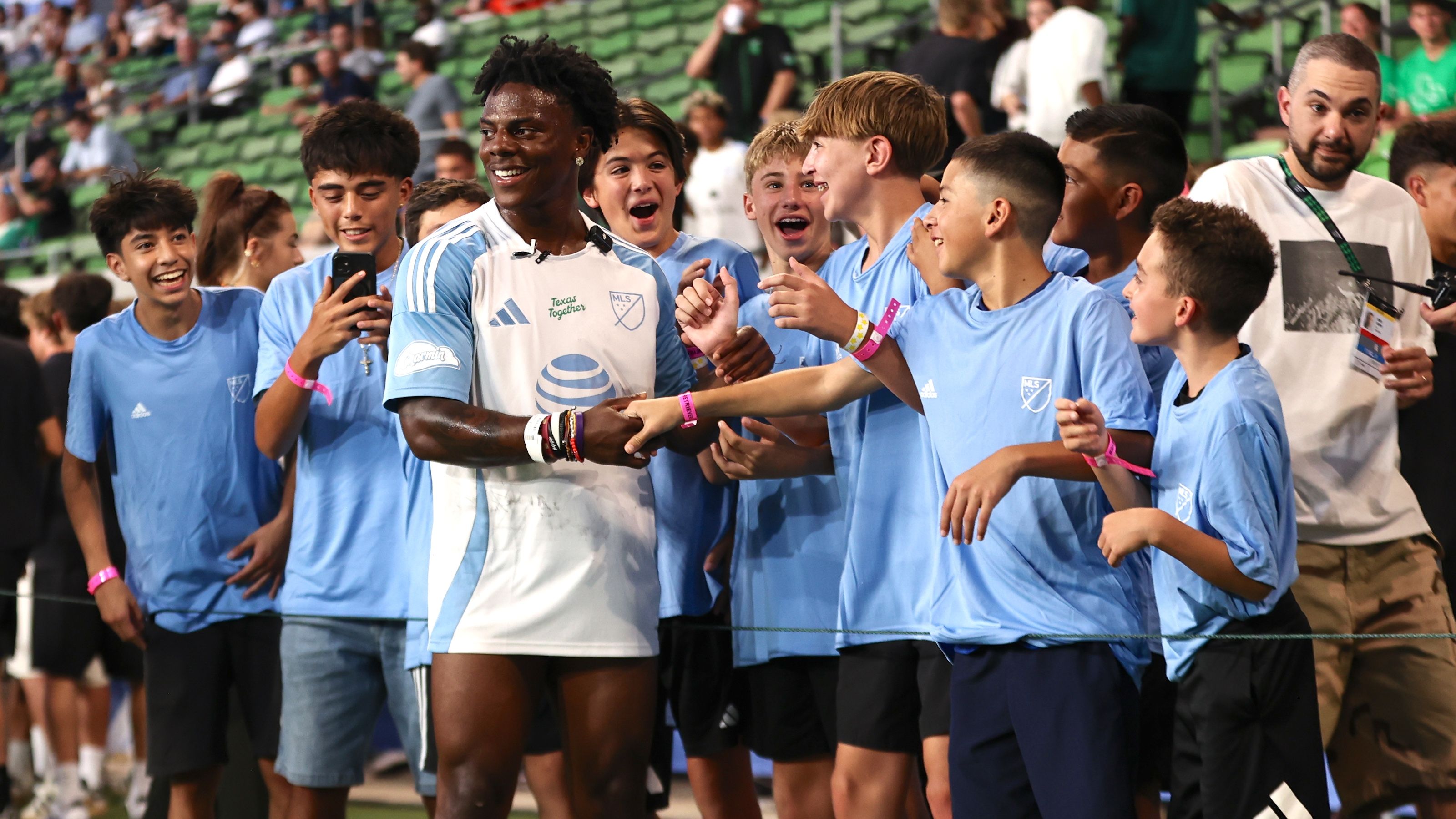'Same guy I see on my phone' - How iShowSpeed stole the show, turning MLS All-Star week into his own livestream and upstaging the league's big-name ballers