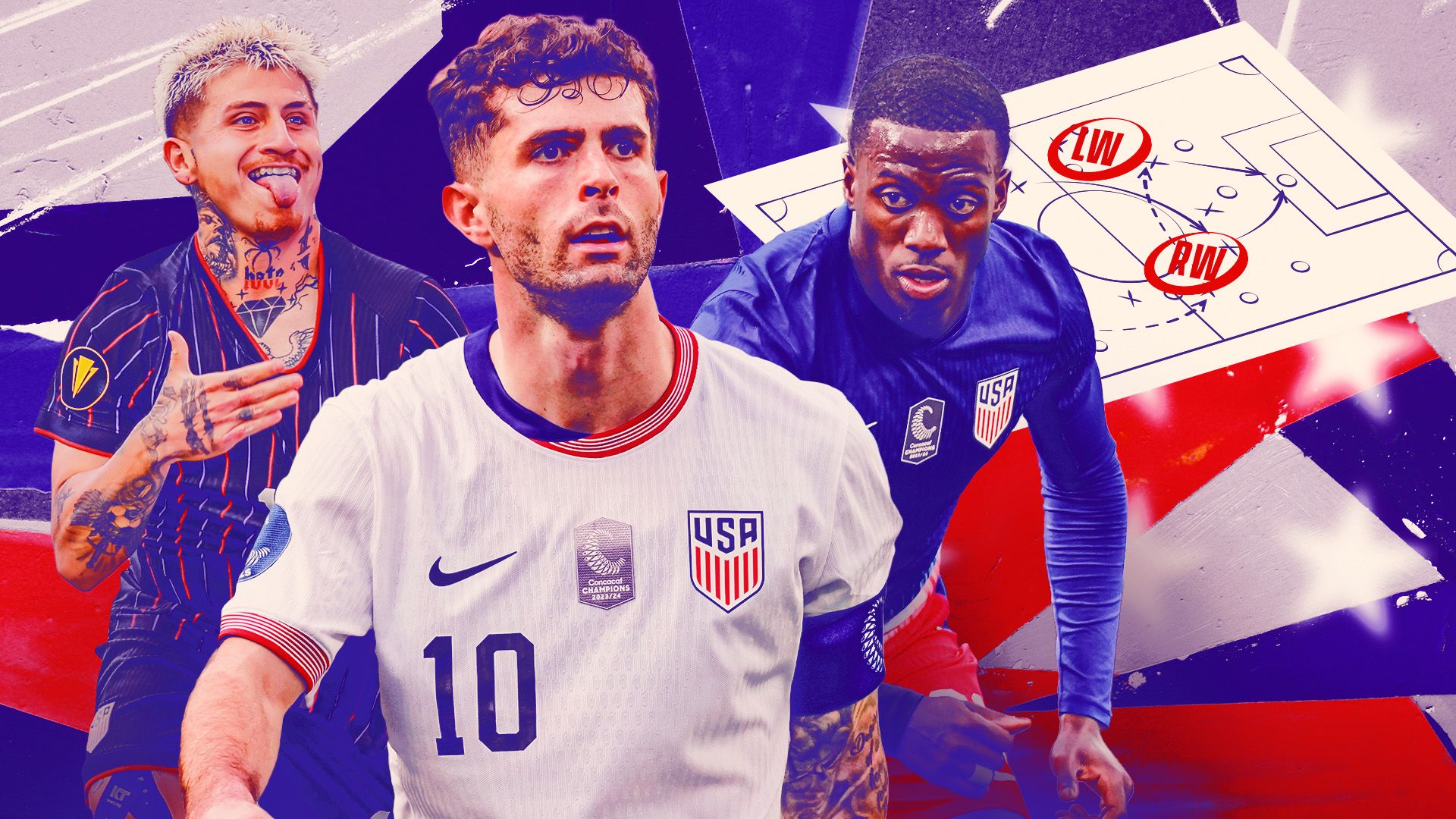 State of the USMNT - Wingers: Christian Pulisic must mend fences, Tim Weah must find net and Diego Luna must keep climbing