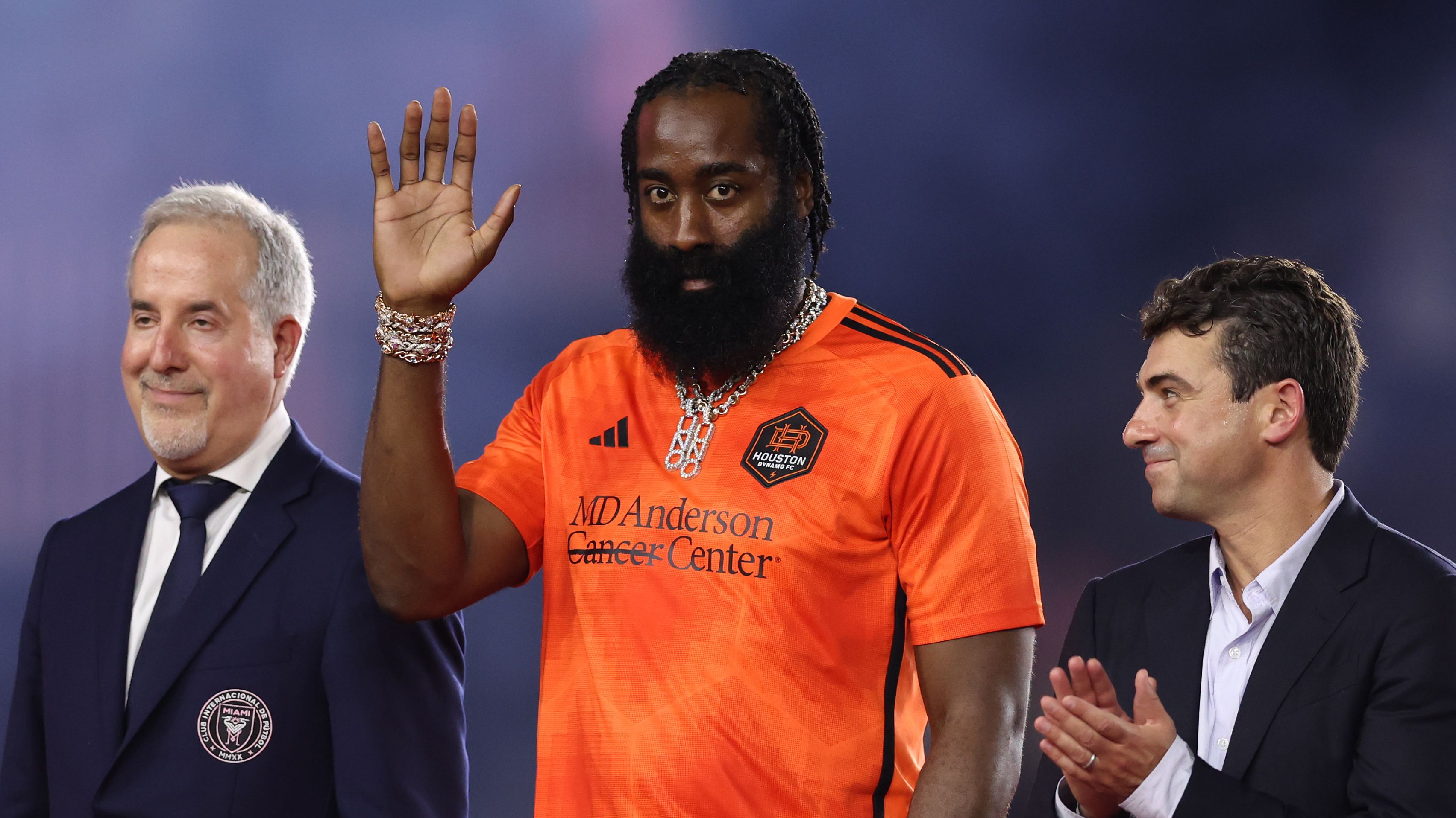 NBA star James Harden gifts Vol 9 'Dynamo' signature shoes ahead of release to Houston Dynamo squad