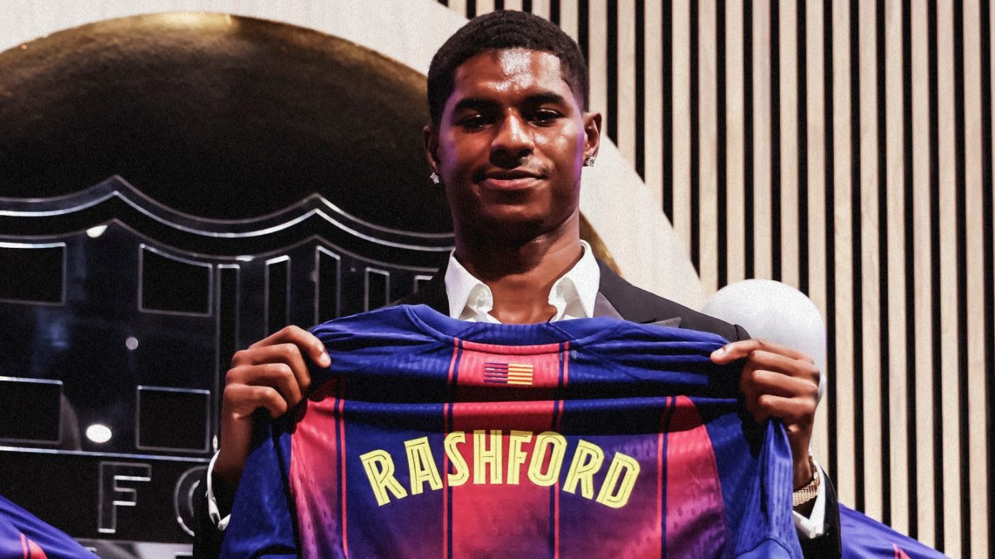 'Man Utd wanted us to believe he was washed!' - Marcus Rashford receives love-in from Barcelona fans after 'pressing and tracking back' on debut
