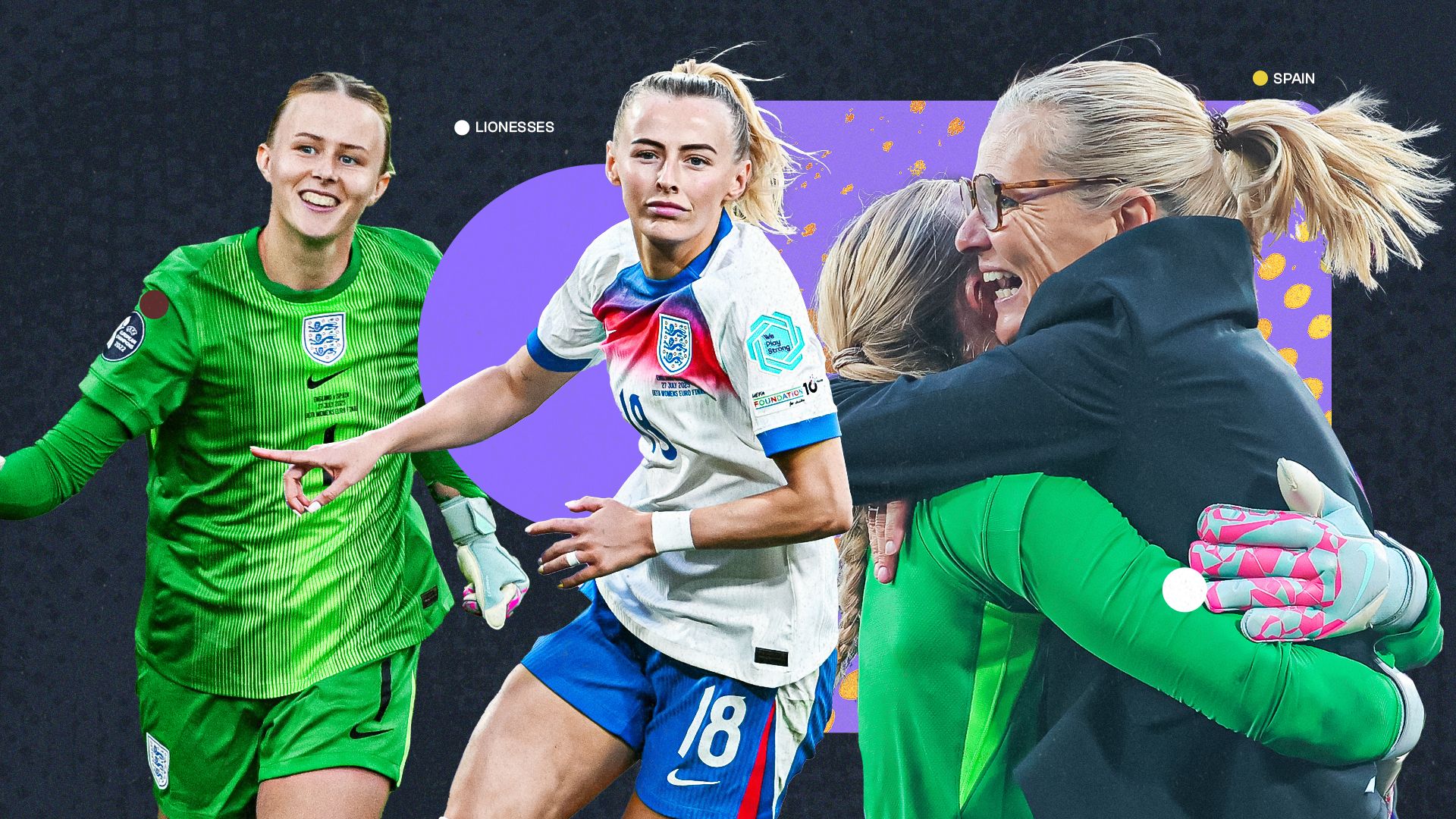 England women's player ratings vs Spain: It's coming home - again! Hannah Hampton and Chloe Kelly are the Lionesses heroes as Sarina Wiegman completes Euros three-peat after more penalty shootout drama
