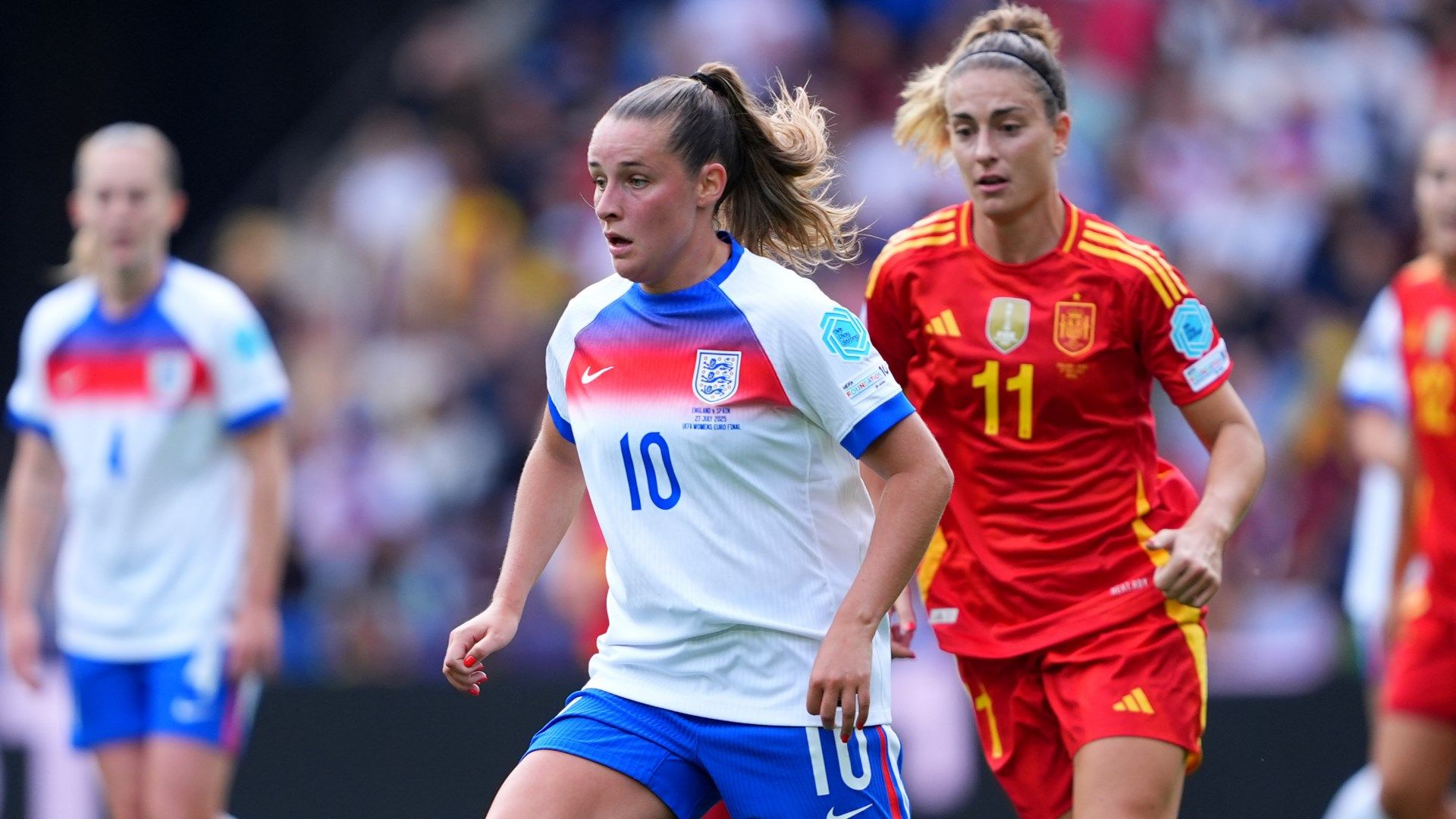 England women's player ratings vs Spain: It's coming home - again! Hannah Hampton and Chloe Kelly are the Lionesses heroes as Sarina Wiegman completes Euros three-peat after more penalty shootout drama