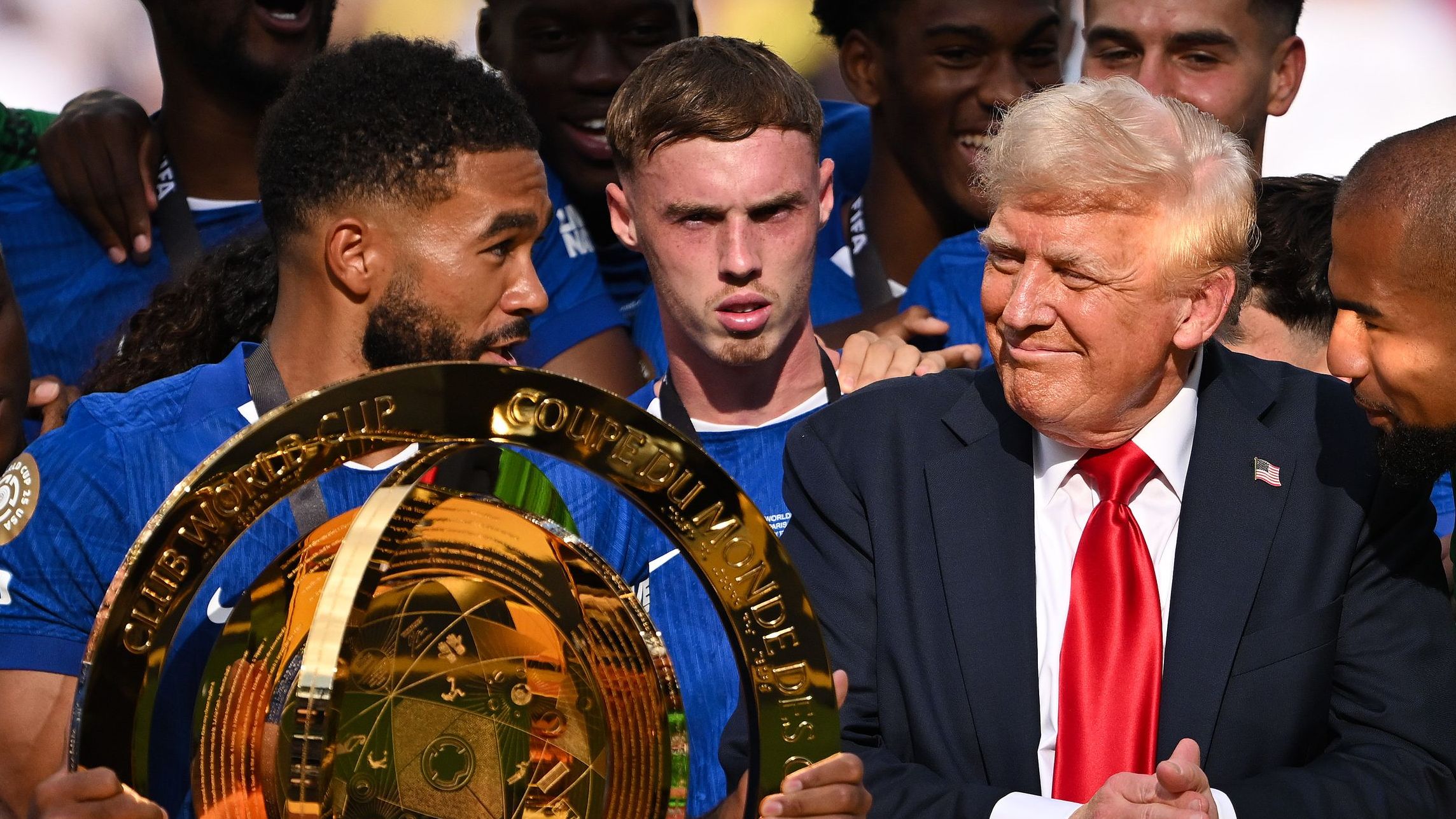 'I was a bit confused' - Cole Palmer admits to being baffled by President Donald Trump's unexpected presence on trophy podium as Chelsea lifted Club World Cup