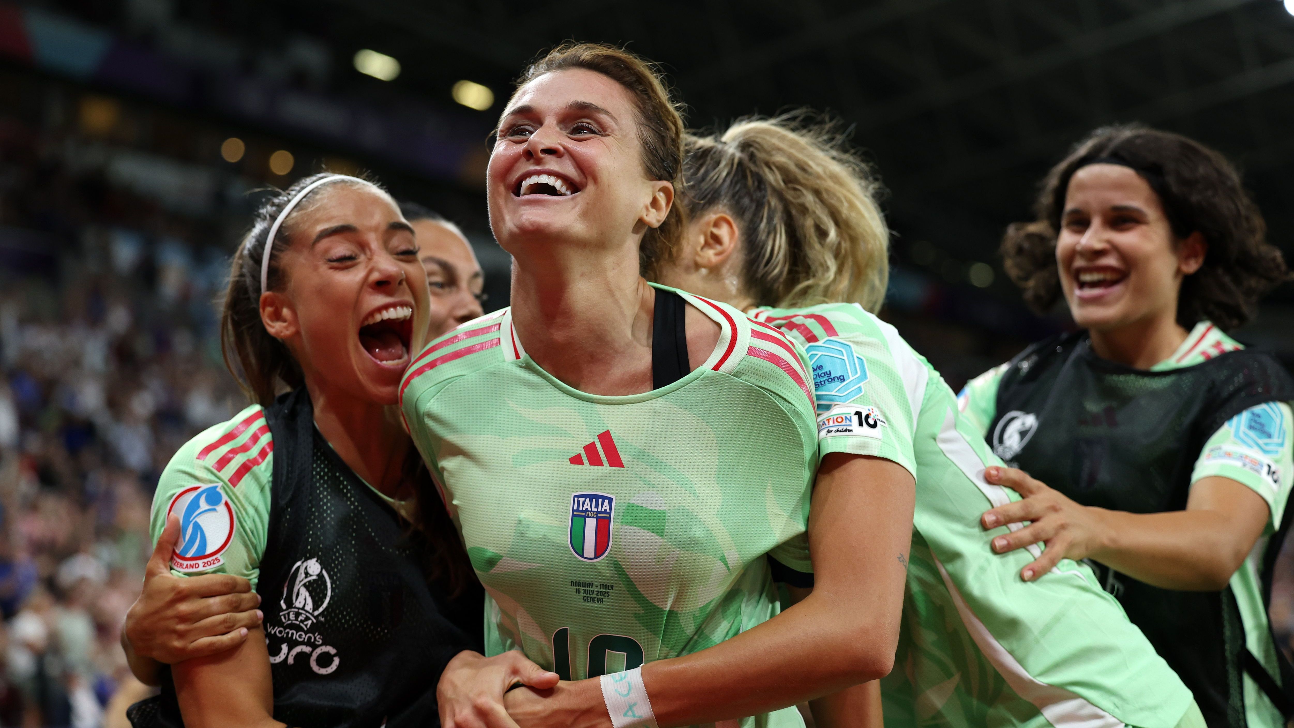 Norway stunned by Cristiana Girelli-inspired Italy in another Euros capitulation as Lionesses learn potential semi-final opponents