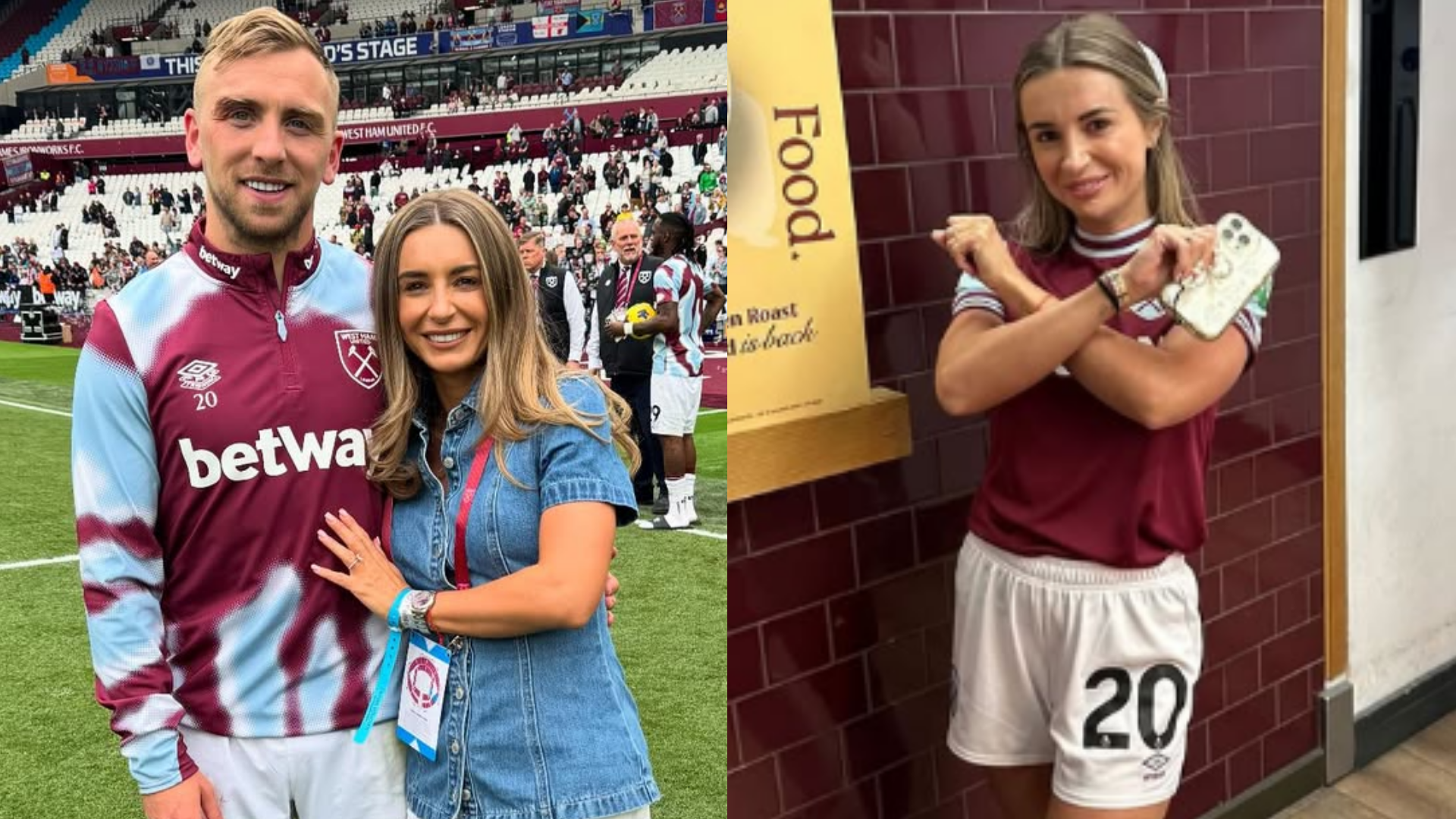 ‘Man of my dreams!' - Danny Dyer achieves first ‘in history of any father' after seeing daughter Dani marry West Ham captain Jarrod Bowen