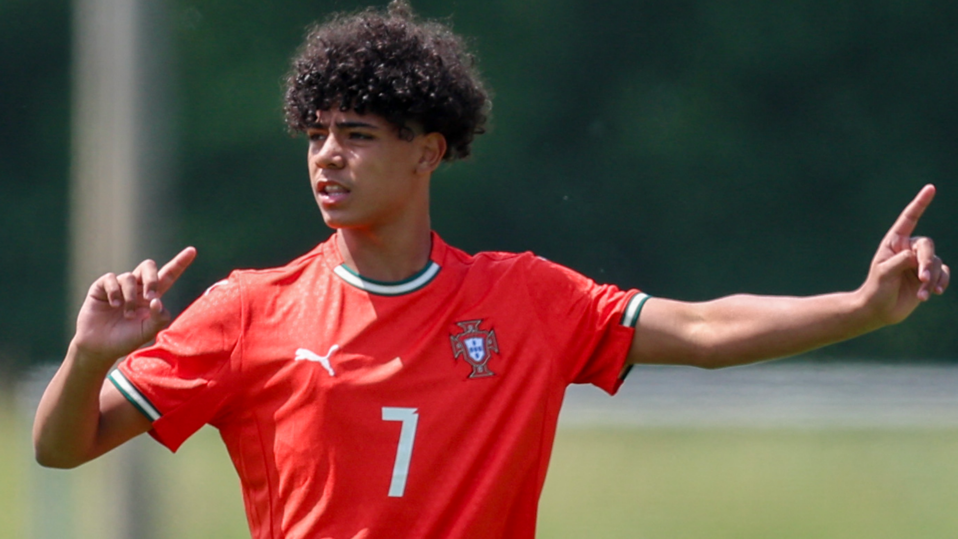 ‘The one who bears the name and the legacy' - Cristiano Ronaldo Jr trains in Portugal amid ongoing bid to follow in the footsteps of GOAT father