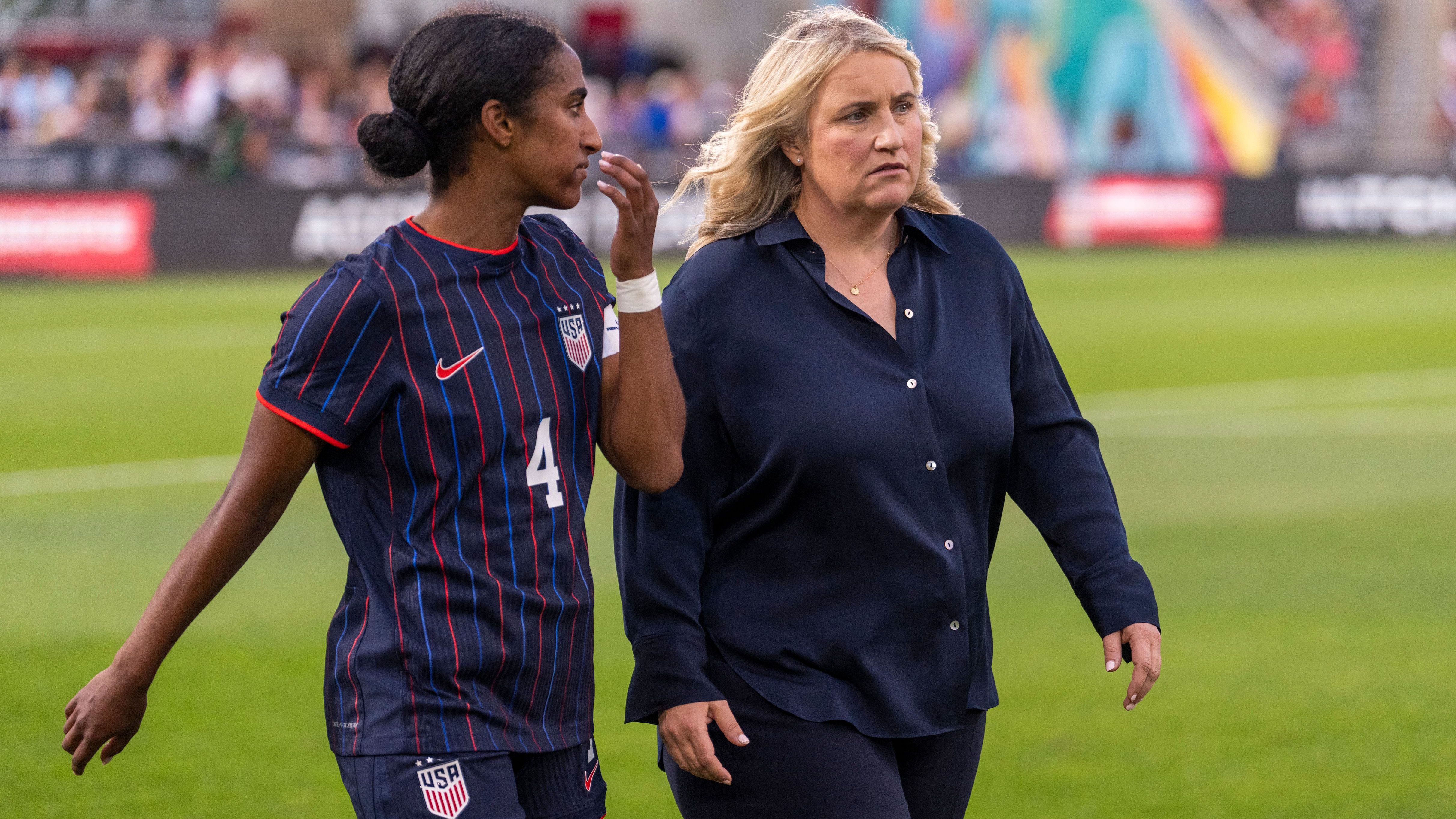 'We still have much work to do' - Emma Hayes' USWNT to play three friendlies in October, two against Portugal, with Alex Morgan and Alyssa Naeher to be honored