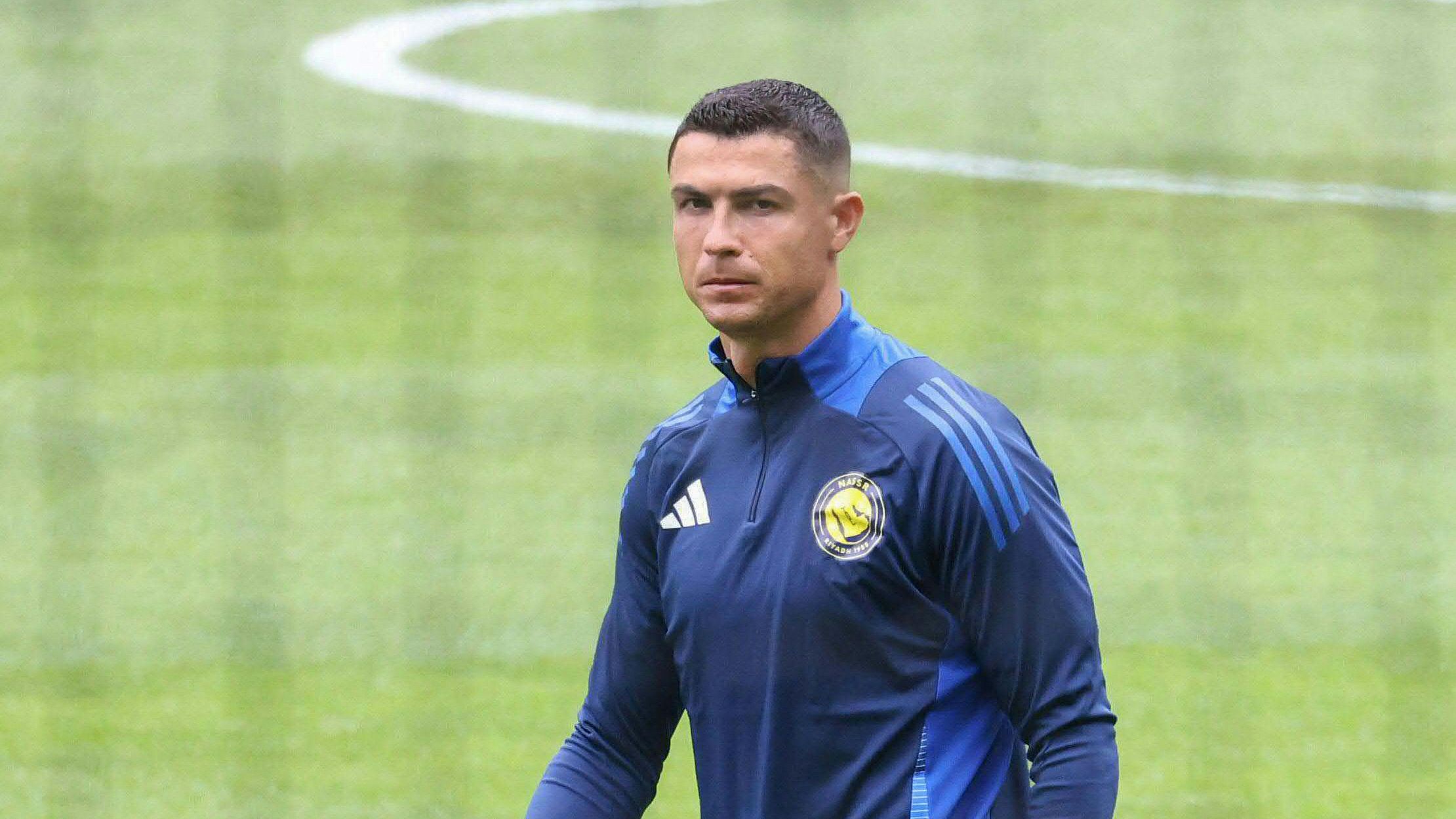 VIDEO: Straight to work for Joao Felix! Chelsea flop already training alongside Cristiano Ronaldo at Al-Nassr despite €50m transfer announcement still pending