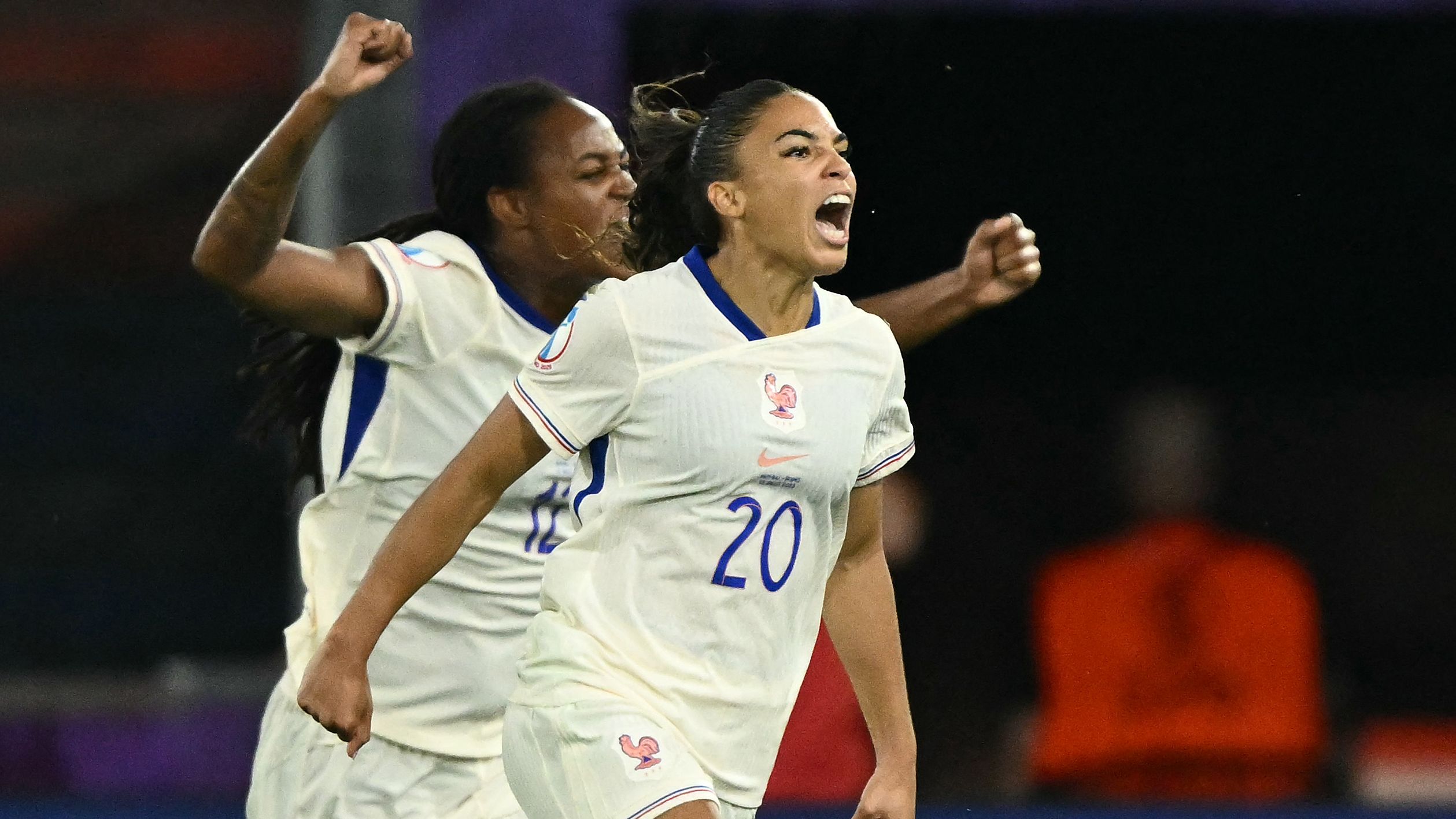 Delphine Cascarino's clutch brace helps France come from behind to beat the Netherlands and secure top spot ahead of England in Euro 2025 group