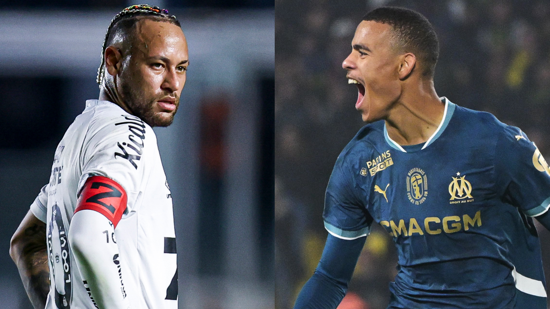 Neymar 'negotiating' shock Marseille transfer after row with Santos fan as Brazil star tipped for Mason Greenwood link-up