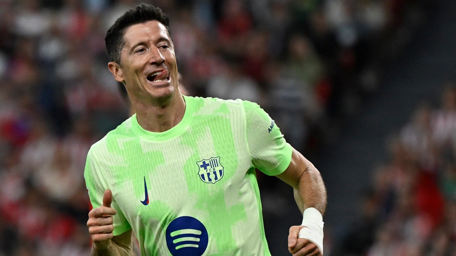 Is Robert Lewandowski off to Saudi Arabia? Barcelona prepared to sell striker amid enticing interest from several clubs as veteran enters last year of contract