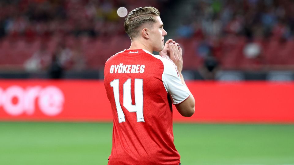Viktor Gyokeres admits journey to Arsenal has been 'tough' as £64m man reveals real reason behind taking iconic No.14 shirt