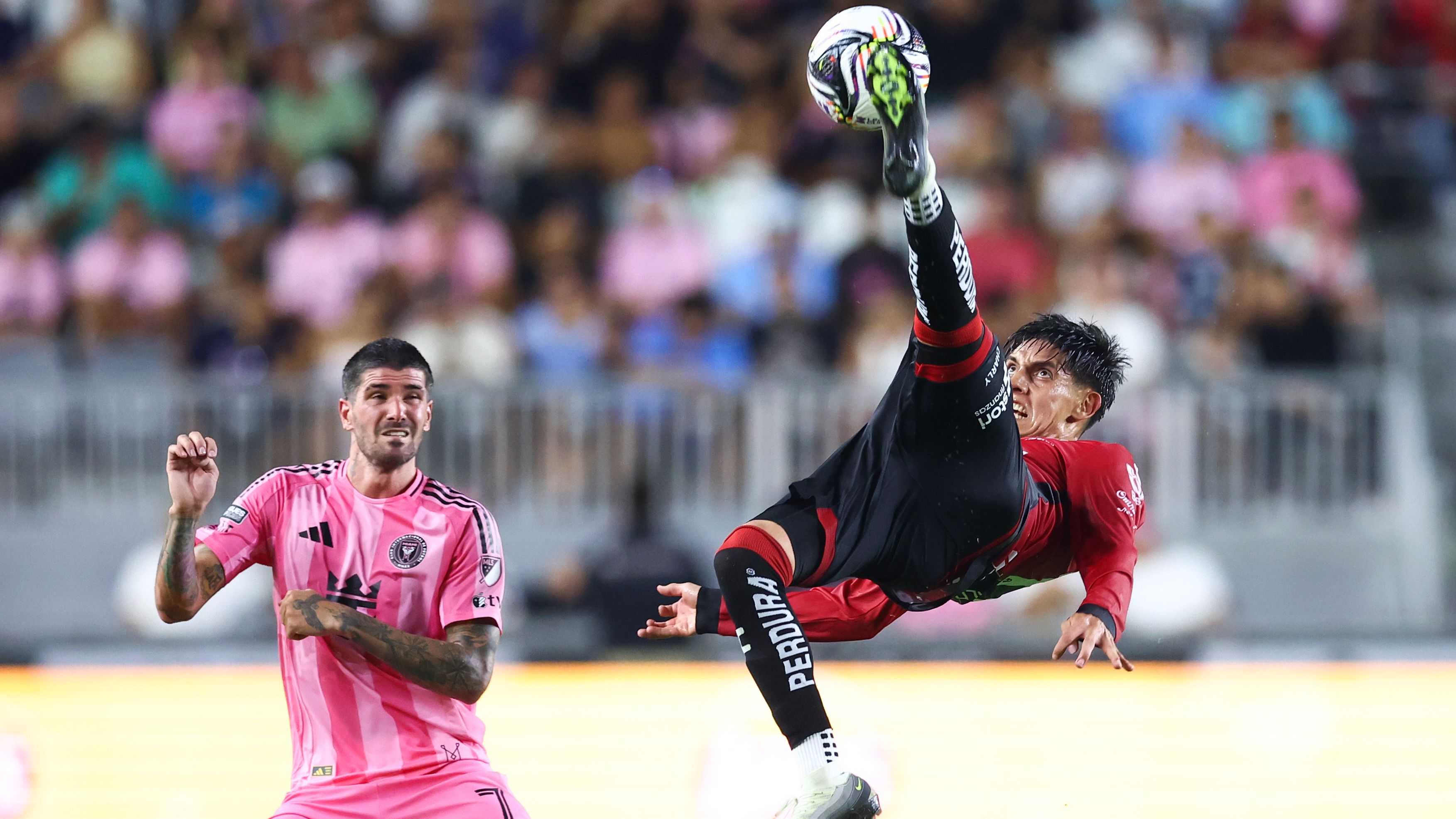 ‘With Messi, I just shut up - with no one else'- Atlas' Matías Cóccaro explains fiery exchange during Inter Miami's Leagues Cup win over Liga MX side