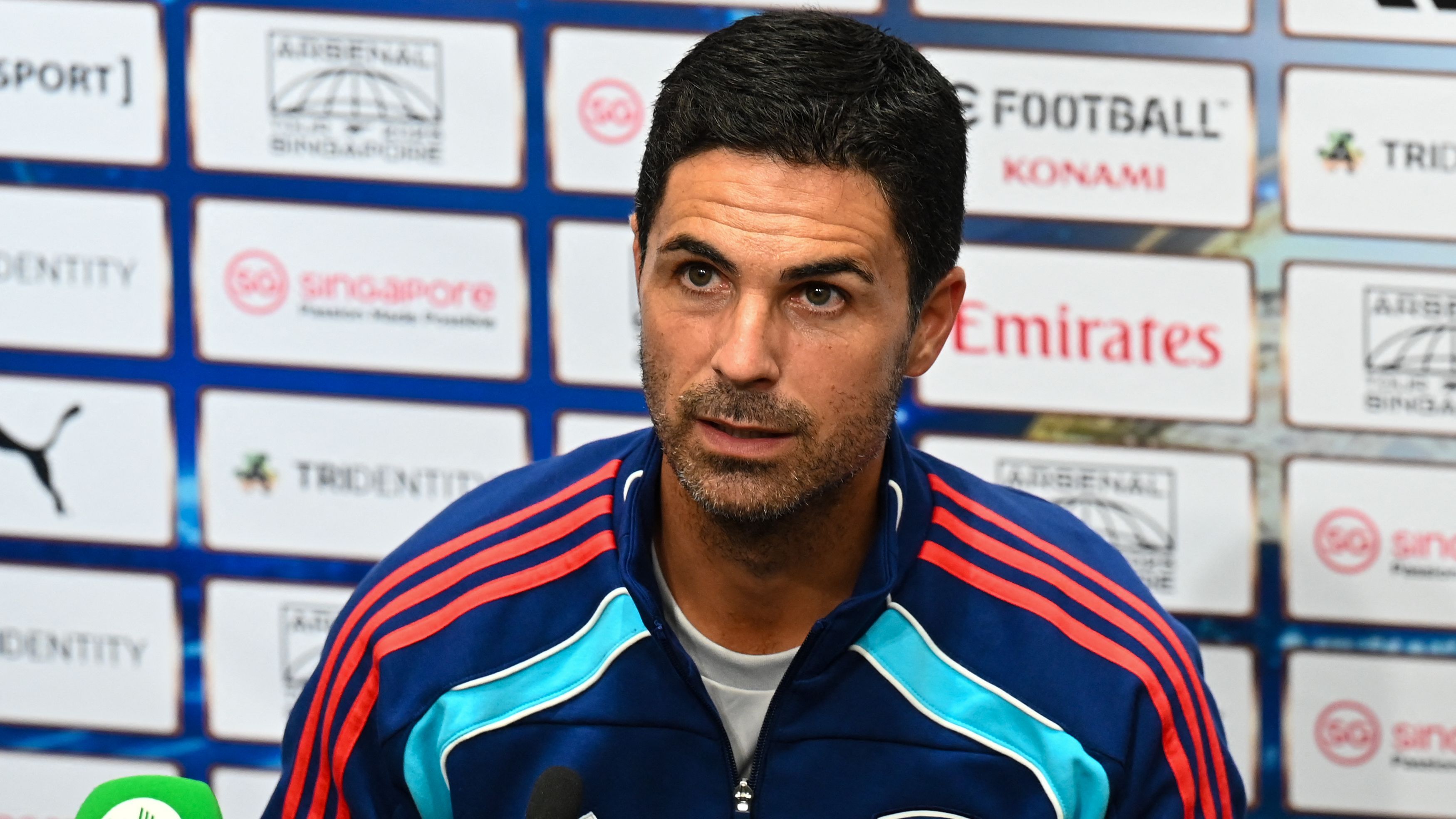 Huge Arsenal injury boost! Mikel Arteta confirms key Gunners trio are set to be fit for new Premier League season after loss to Spurs in Hong Kong