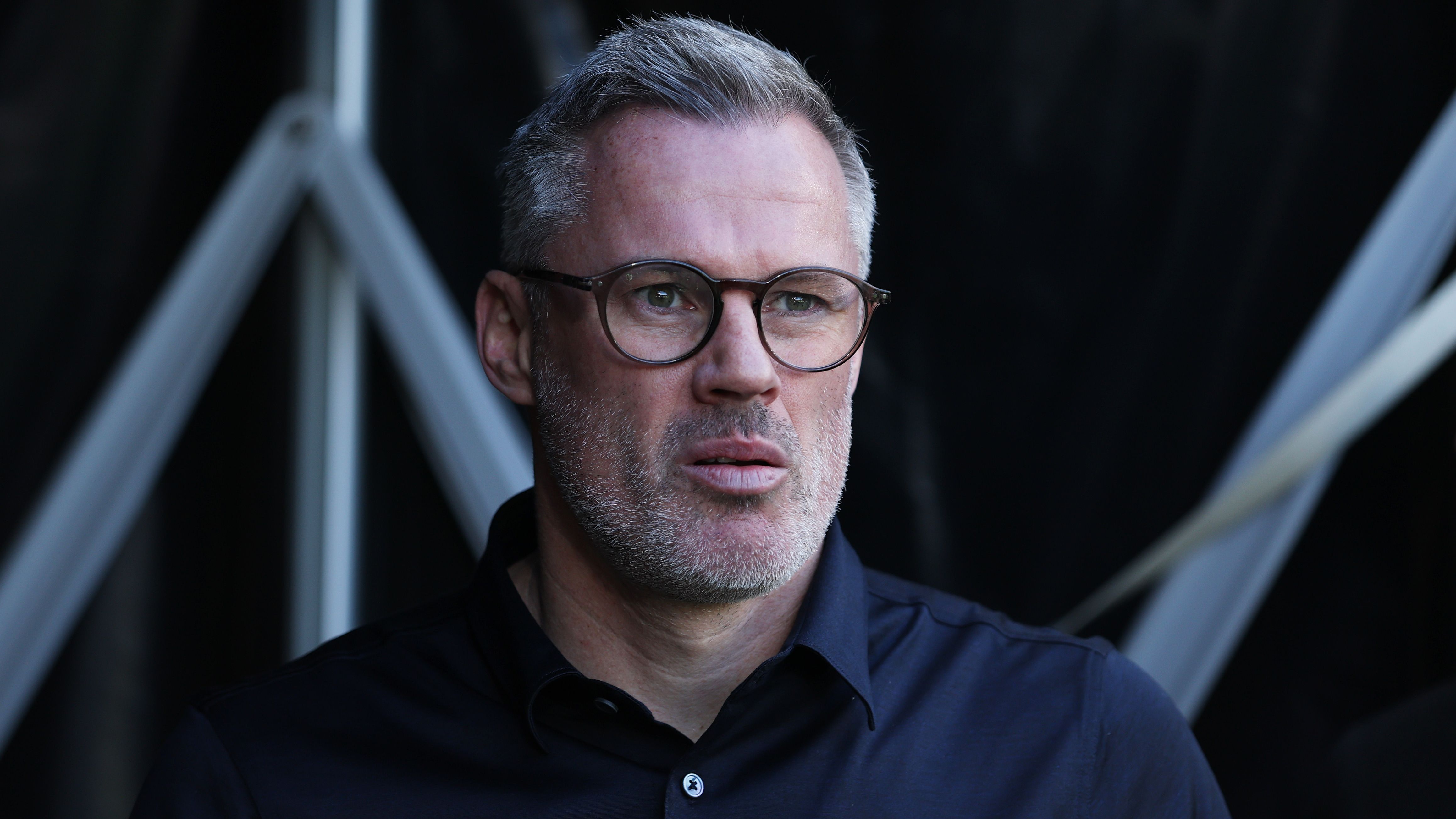 'New centre-back arrives!' - Jamie Carragher jokes he is Liverpool's big-money defender signing after helping launch home kit for 2025-26 season