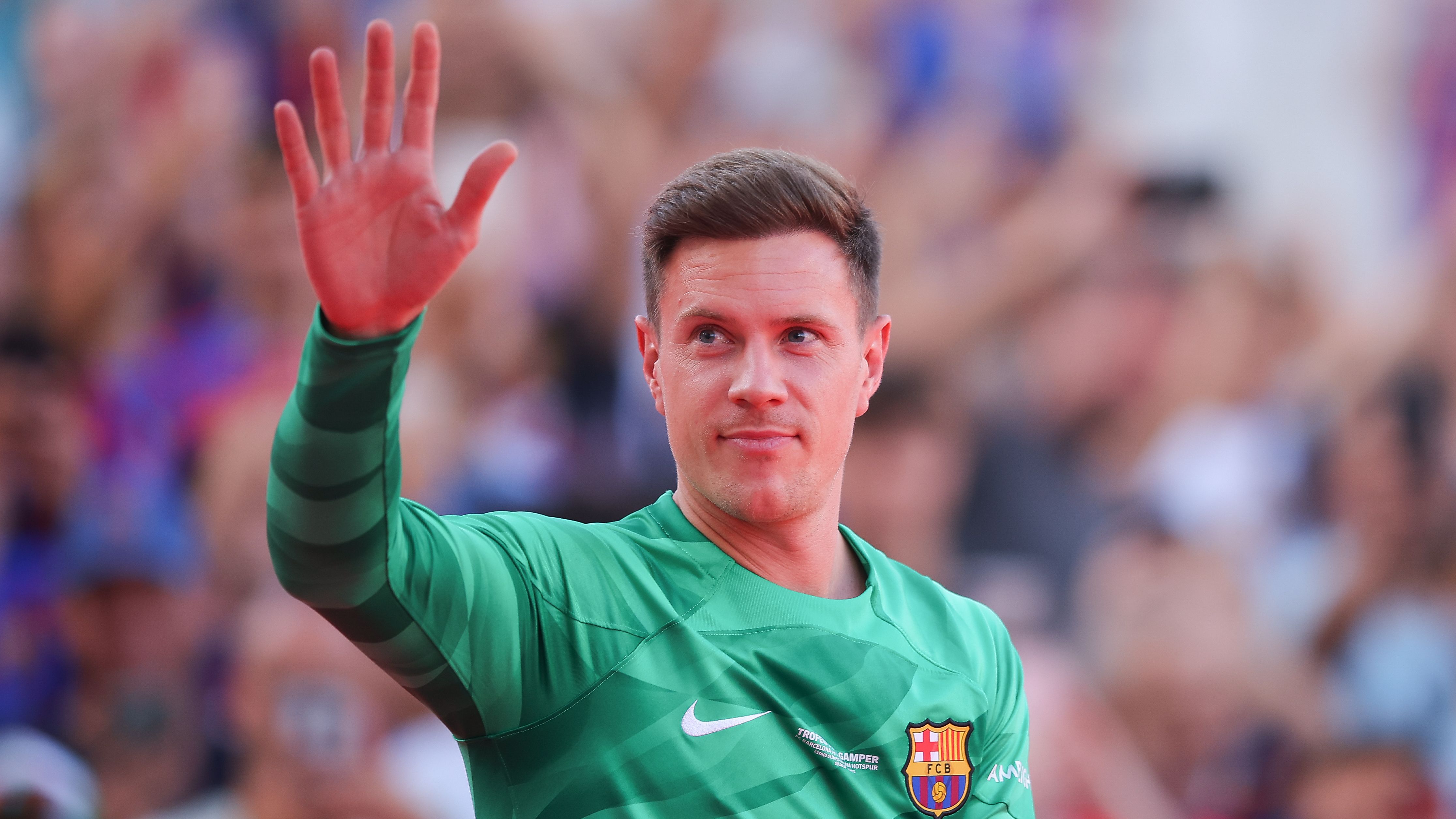 Raphinha wants the armband! Brazil star reveals captaincy 'dream' and gives verdict on whether Marc-Andre ter Stegen should keep the title