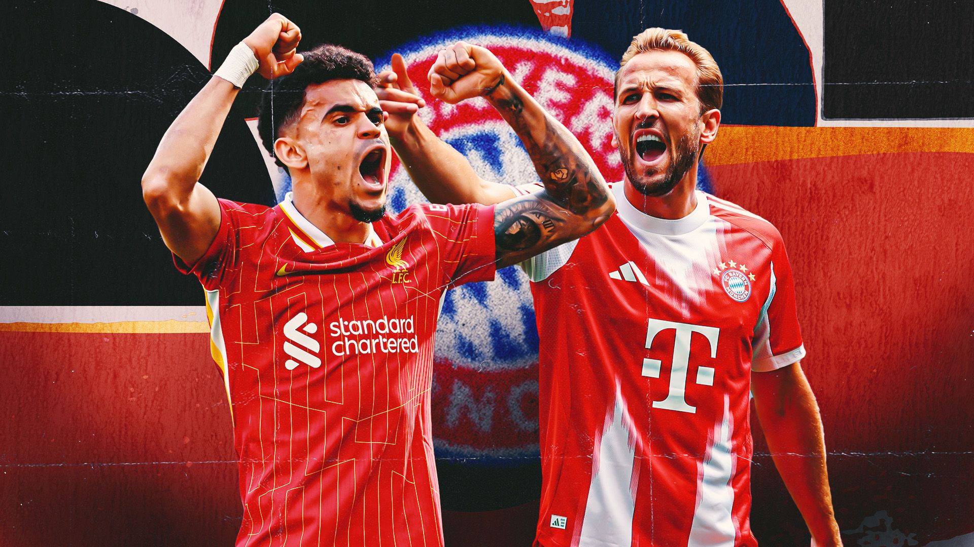 Harry Kane delivers his verdict on Luis Diaz after Liverpool star makes debut for Bayern following £65.5m transfer