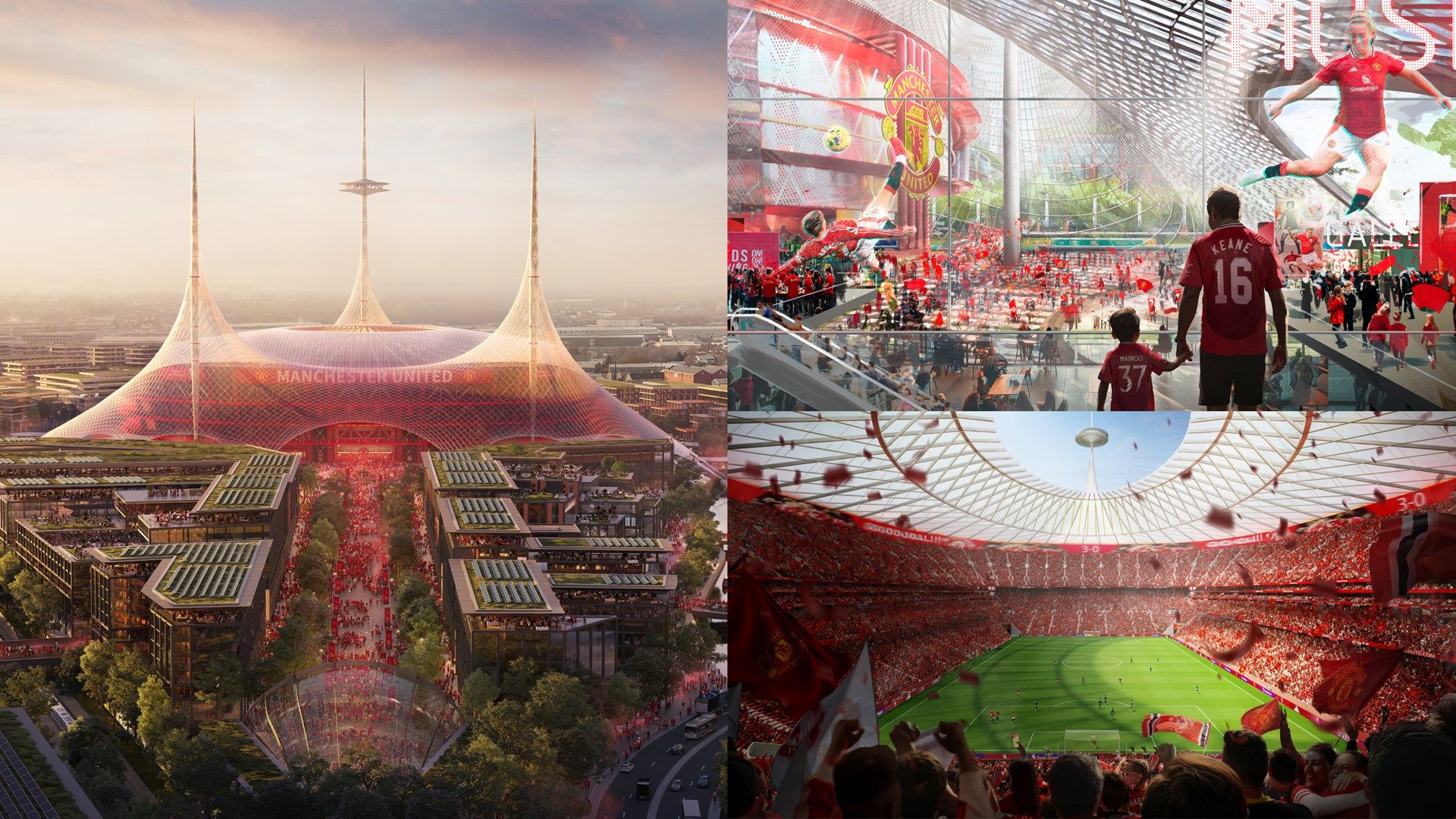 Man Utd's plans for £2bn new stadium hit by major blow as Sir Jim Ratcliffe baulks at £400m demand