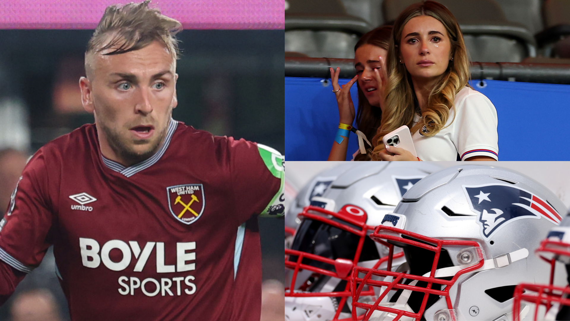 'Dani hates it' - Jarrod Bowen angers wife Dyer with NFL passion as West Ham & England star reveals his favourite American football greats