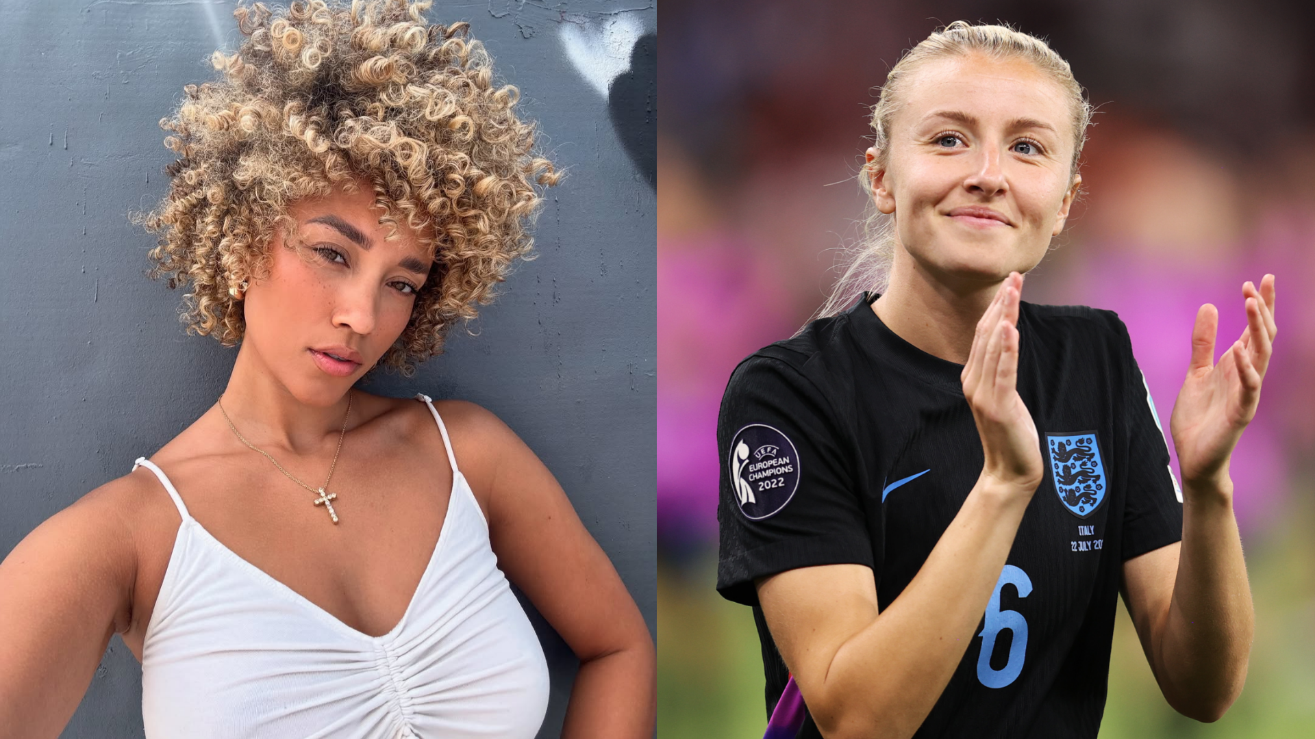 Leah Williamson's underwear campaign gets girlfriend Elle Smith hot under the collar - with Lionesses captain 'closing out an incredible month' after Euro 2025 triumph
