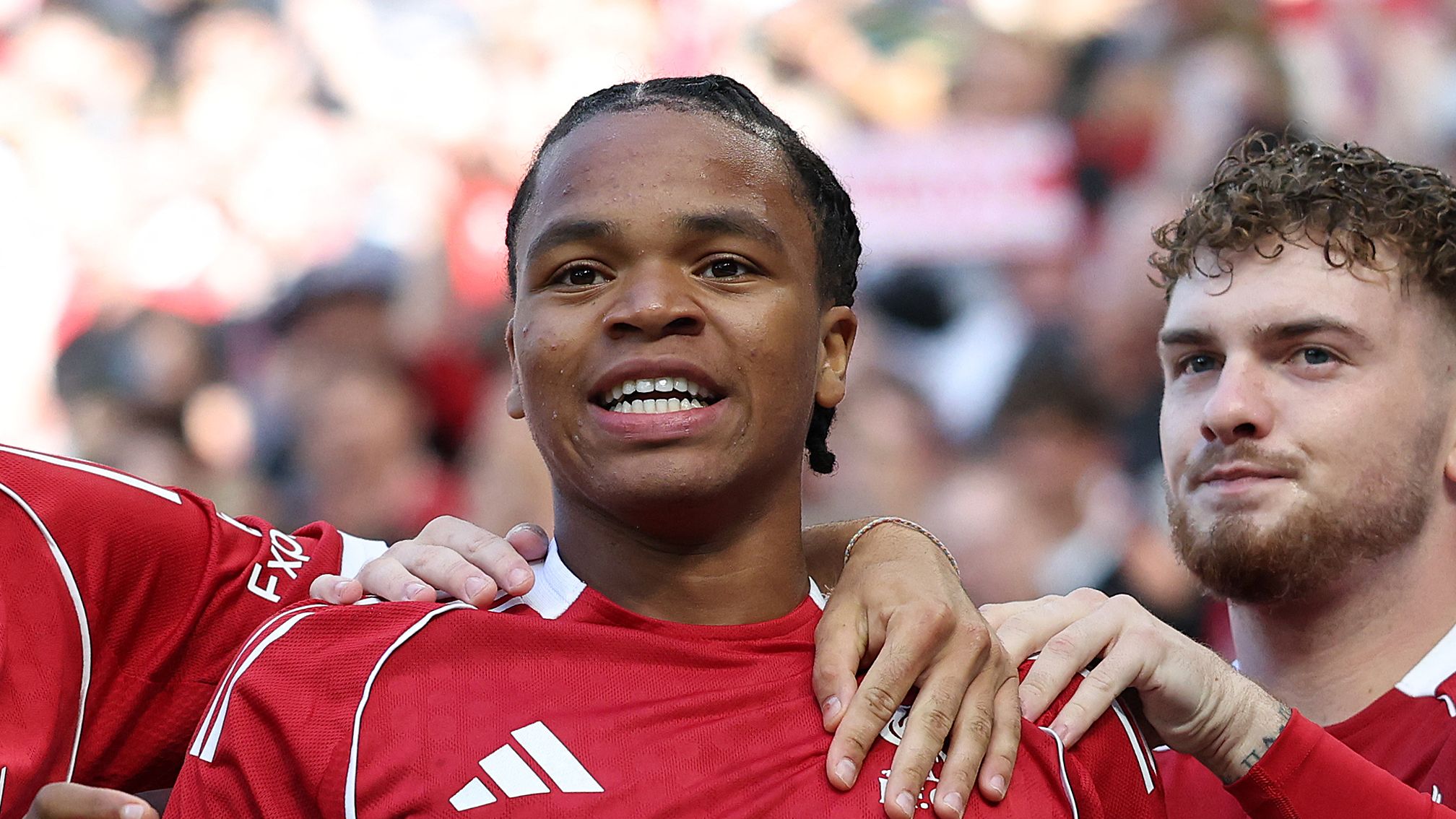 Liverpool fans urge Arne Slot to get Rio Ngumoha into the first-team squad for the 2025-26 season after 16-year-old scores incredible goal against Athletic Club