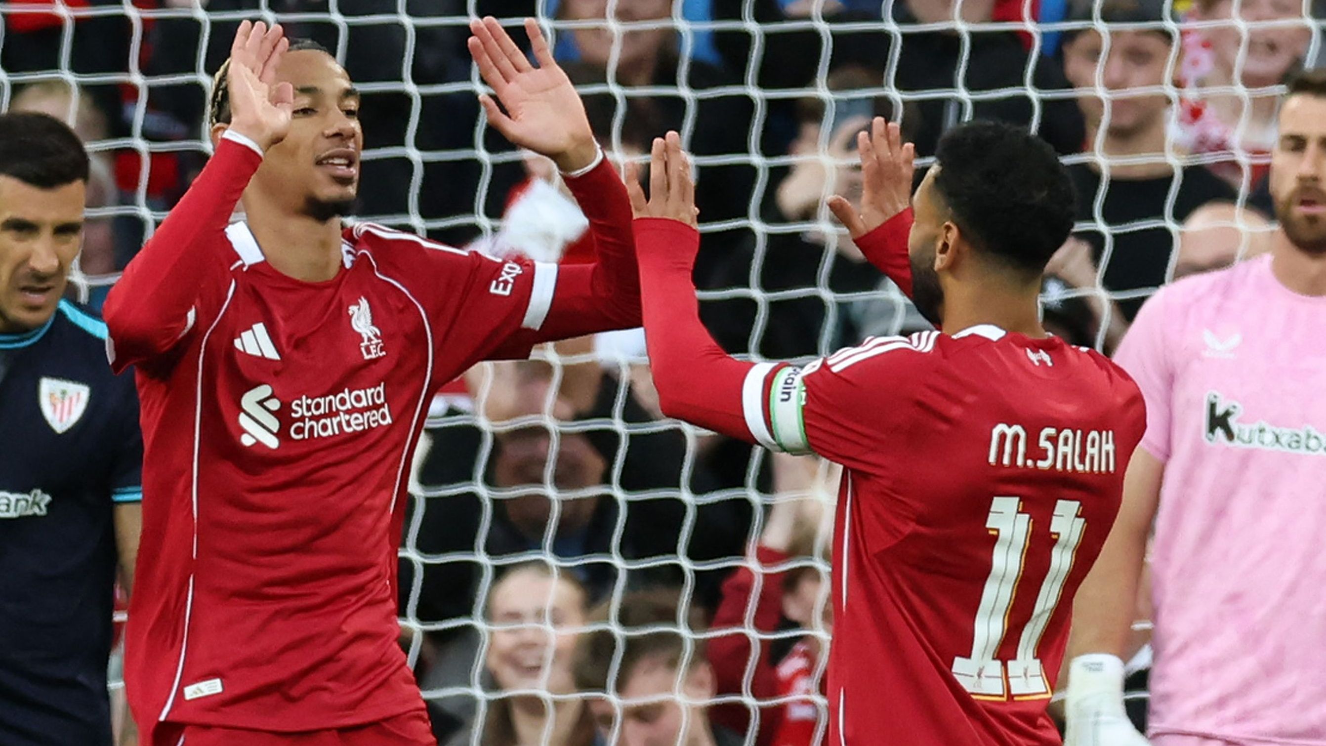 Cody Gakpo bags brace and own goal! Liverpool earn second win over Athletic Club as Mohamed Salah also scores and Florian Wirtz makes Anfield bow