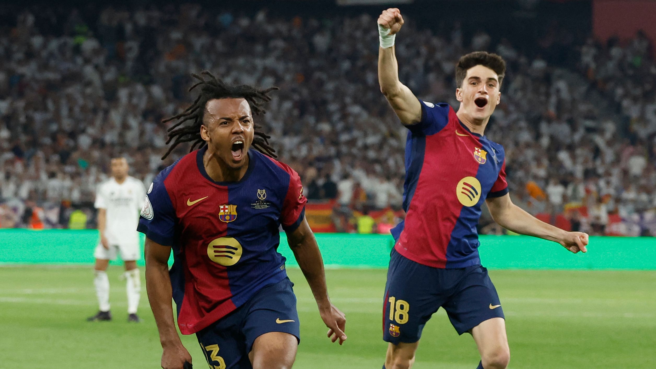 Jules Kounde signs! Barcelona seal new long-term contract for defender after Man City transfer scare