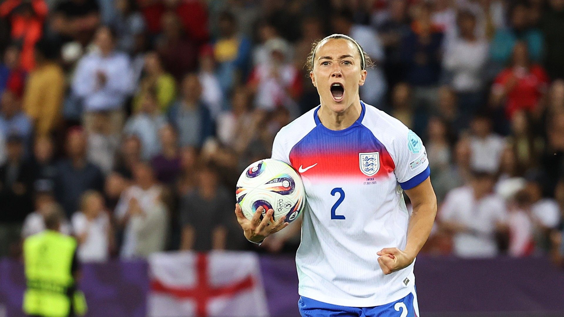 'Save us GOAT!' - Esme Morgan credits 'freak' Lucy Bronze for carrying Lionesses to Euro 2025 success
