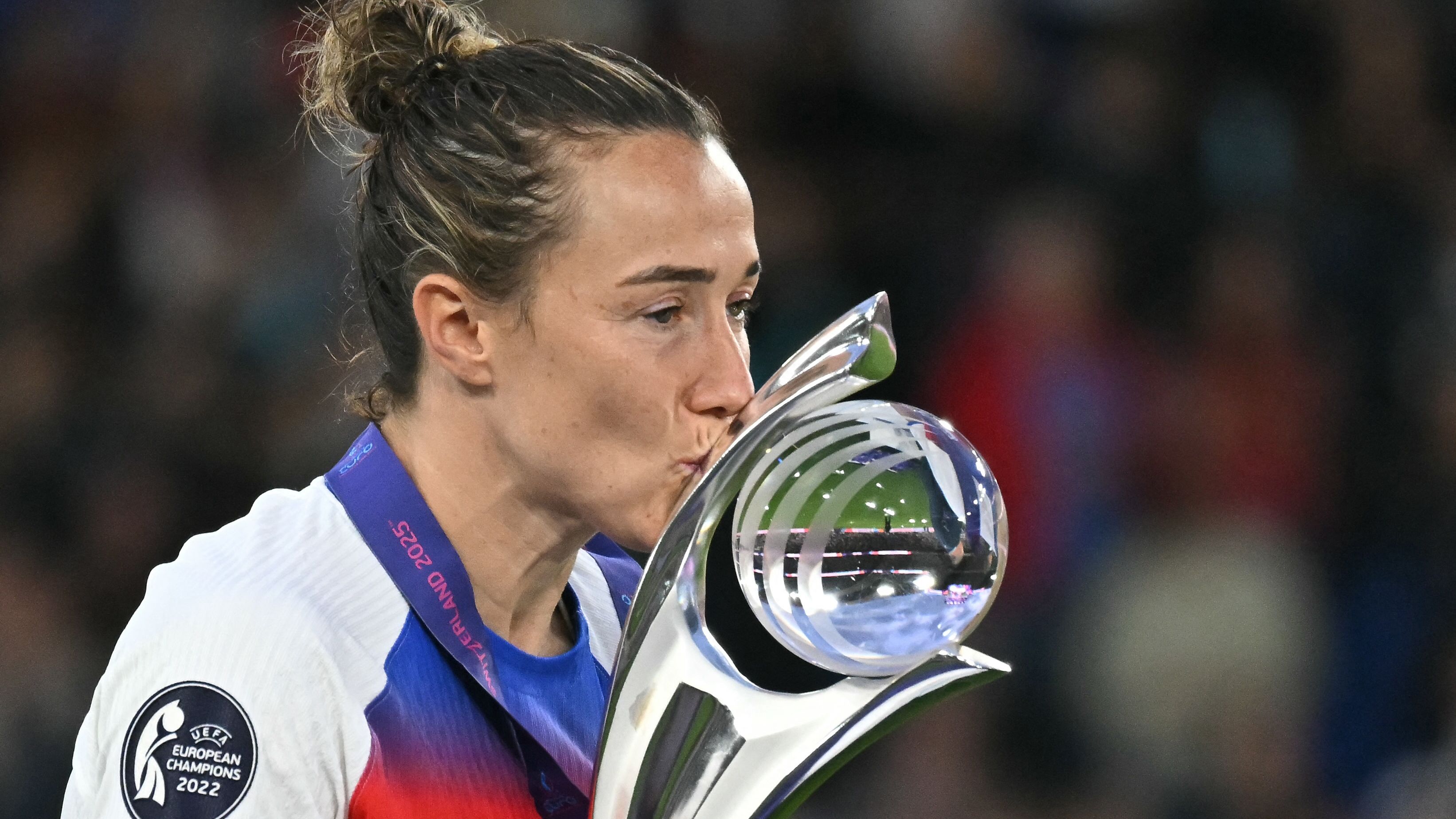 'Save us GOAT!' - Esme Morgan credits 'freak' Lucy Bronze for carrying Lionesses to Euro 2025 success