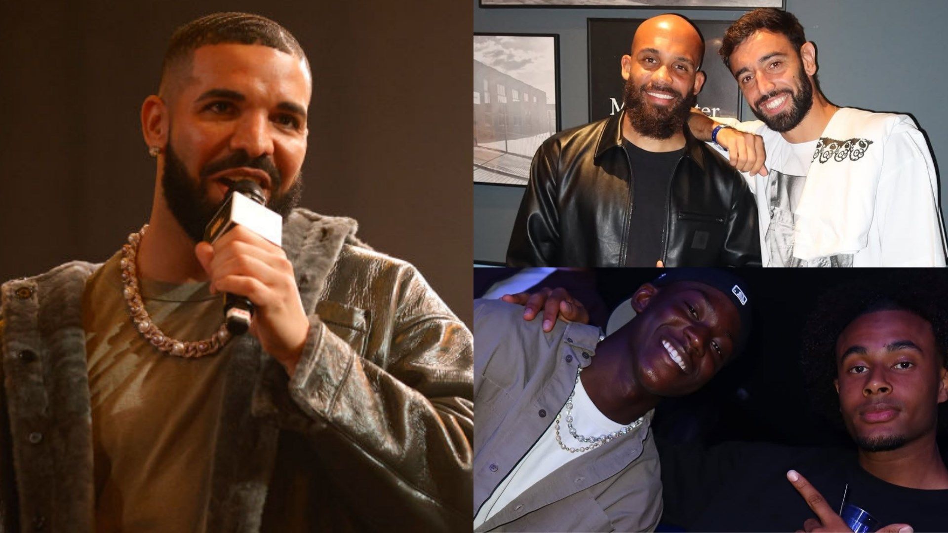VIP treatment! Bruno Fernandes and Bryan Mbeumo among Man Utd stars at Drake show