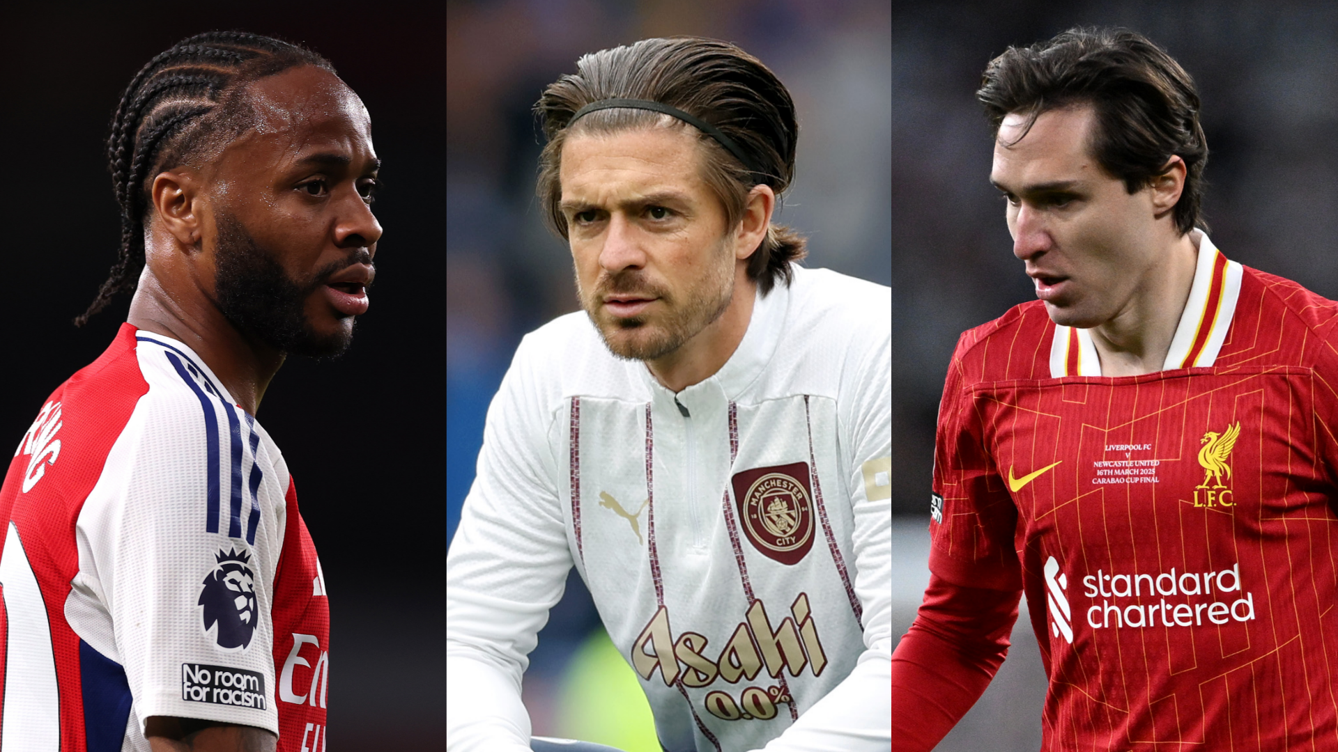 Napoli to choose between Raheem Sterling, Jack Grealish or Federico Chiesa as Atletico Madrid eye €30m signing
