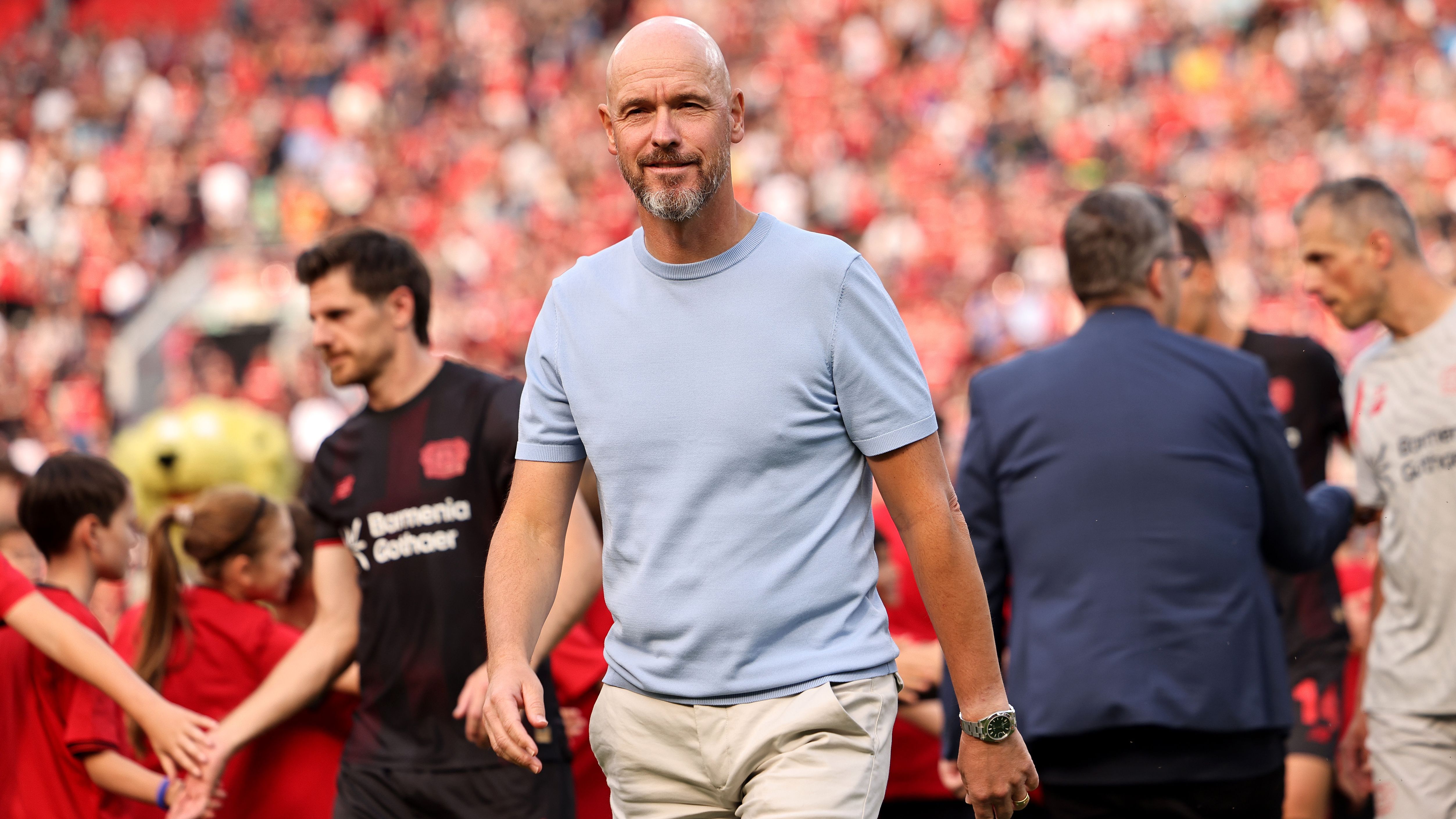 'Day by day' - Bayer Leverkusen boss Erik Ten Hag issues injury update on USMNT midfielder Malik Tillman after preseason knock