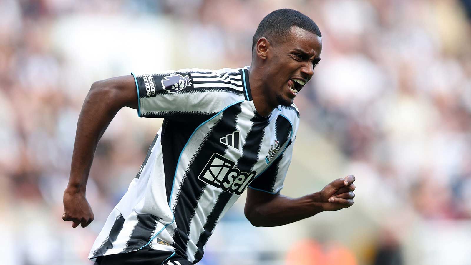 Alexander Isak trains alone & holds showdown talks with Eddie Howe after being excluded from Newcastle family day amid Liverpool transfer saga