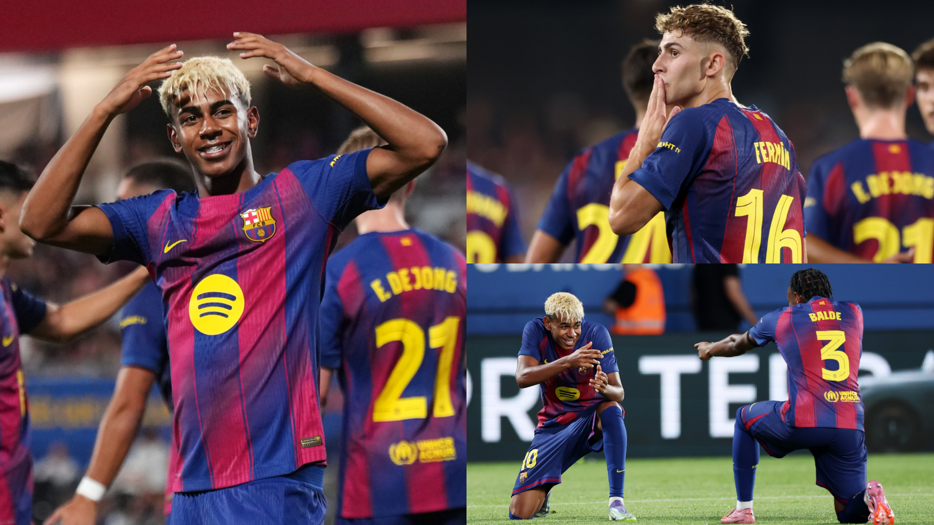 Lamine Yamal is unstoppable but Fermin Lopez steals the show as rampant Barcelona destroy Como in Joan Gamper Trophy