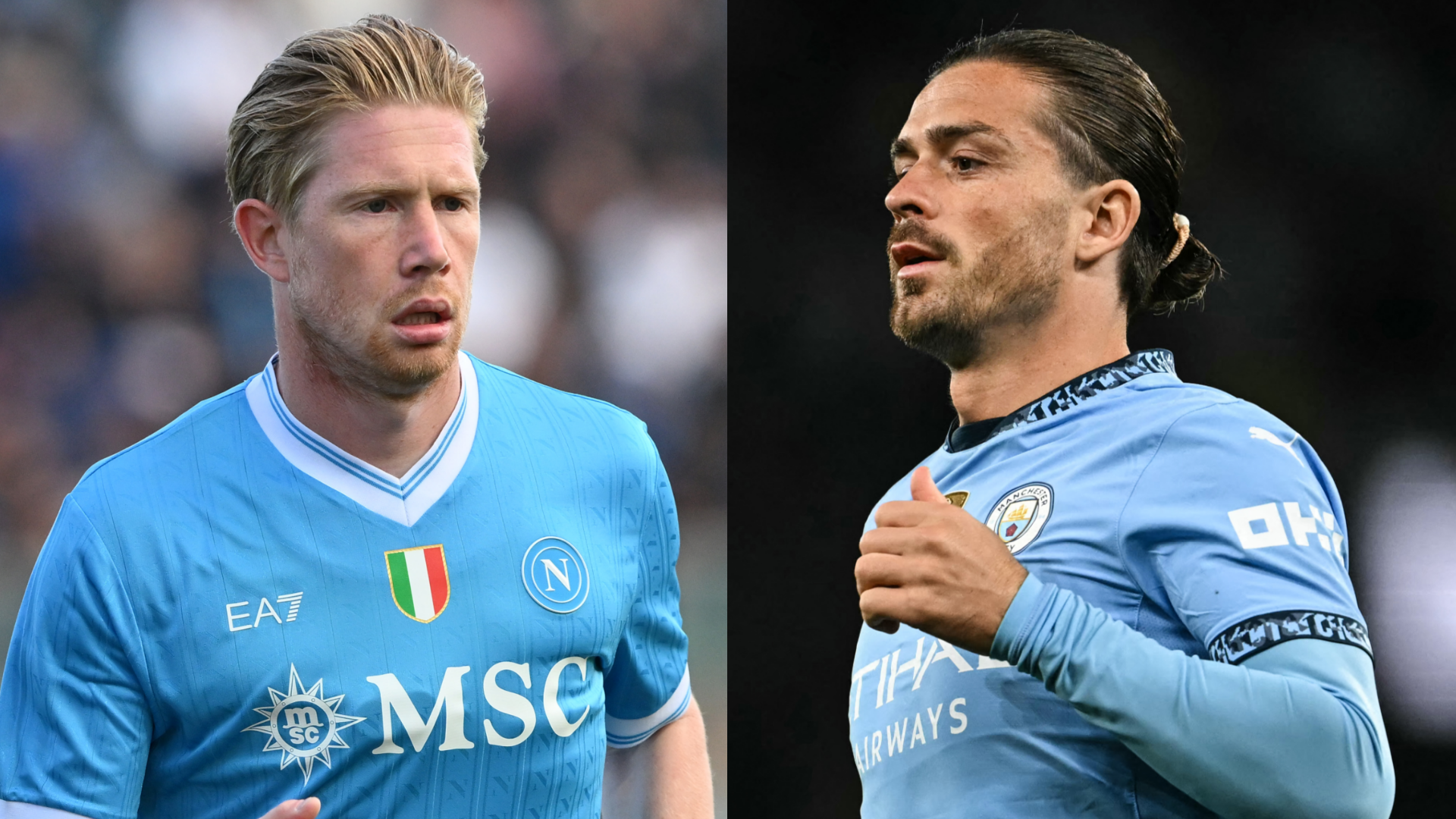 Kevin De Bruyne drops Jack Grealish reunion hint as ex-Man City team-mate continues to attract transfer interest from Napoli