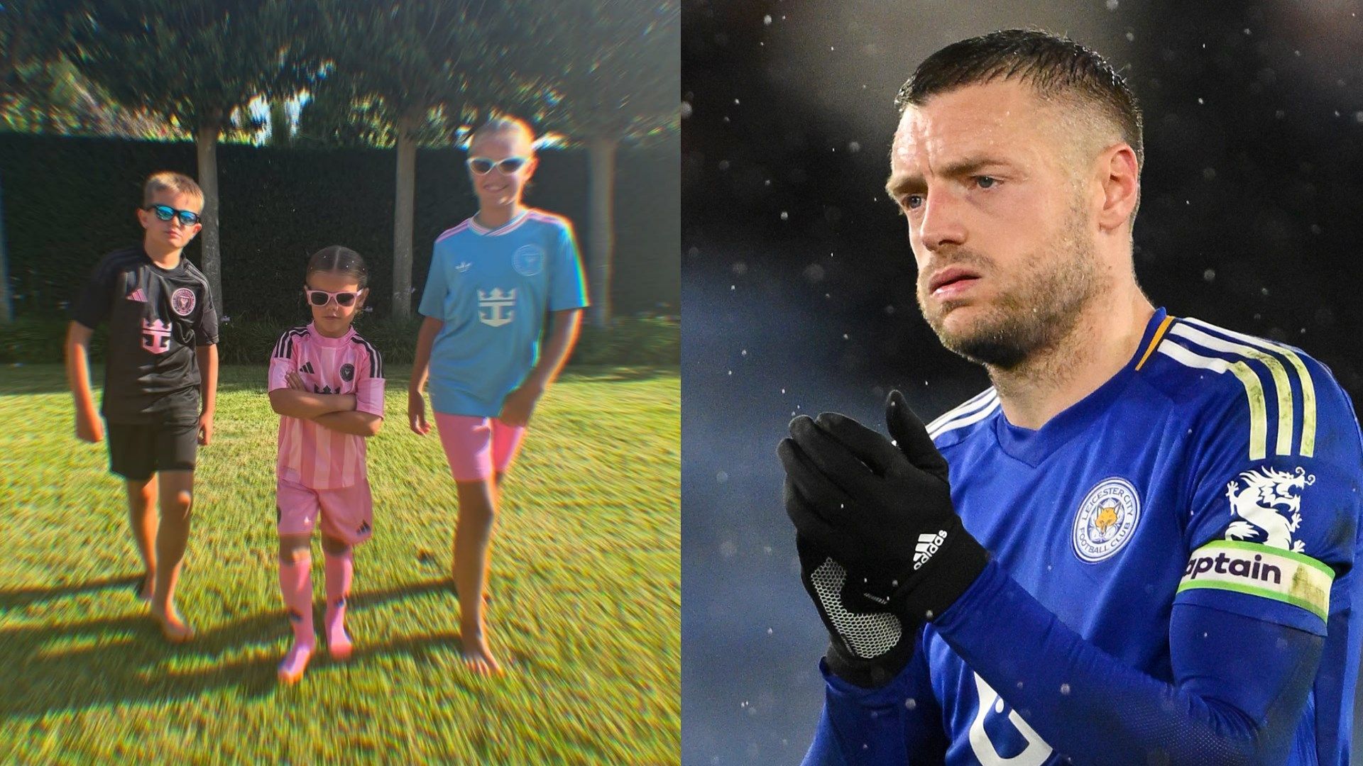 Jamie Vardy to link up with Lionel Messi?! Leicester legend's wife Rebekah fuels Inter Miami speculation with social media post - but transfer brutally rubbished
