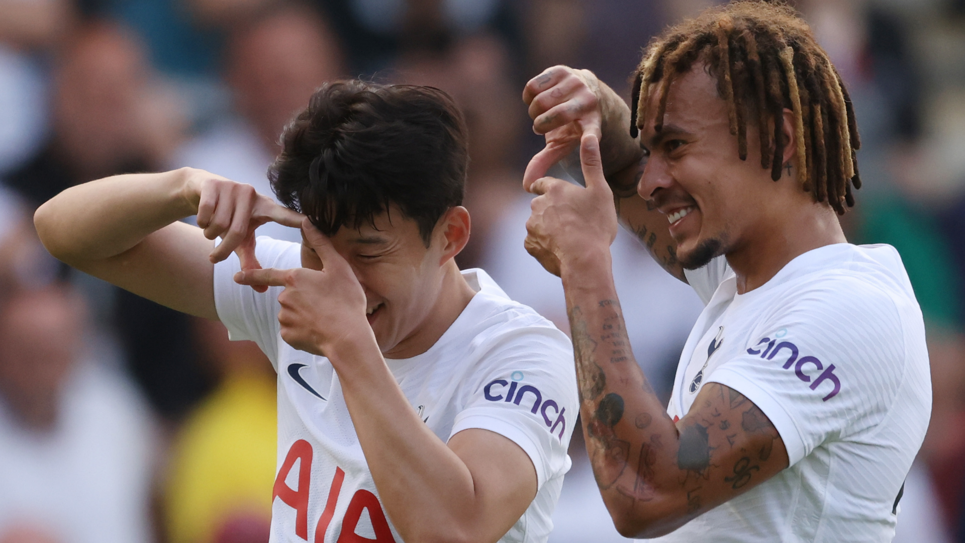 Dele Alli sends ‘legend' message to Son Heung-min as former Tottenham team-mate leaves north London for MLS as a trophy-winning hero