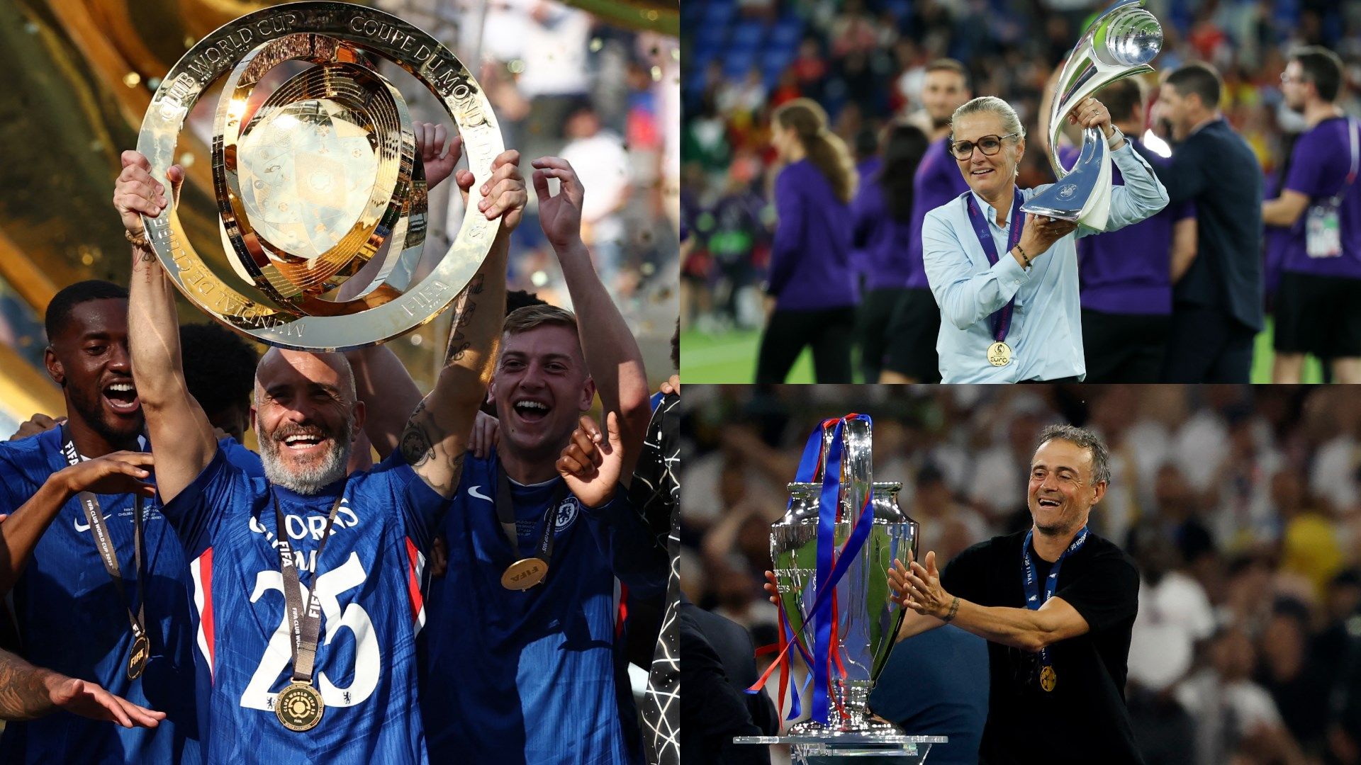 Johan Cruyff Trophy 2025: Luis Enrique, Enzo Maresca and Sarina Wiegman lead nominees for Ballon d'Or's best coach awards in men & women's game