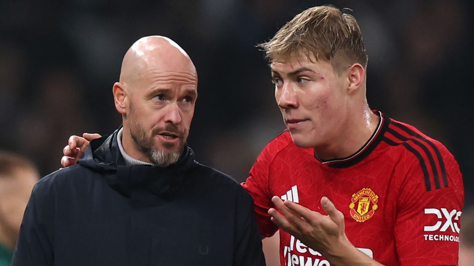 Revealed: Man Utd dressing room had immediate worries over Rasmus Hojlund after switching to Erik ten Hag's agency