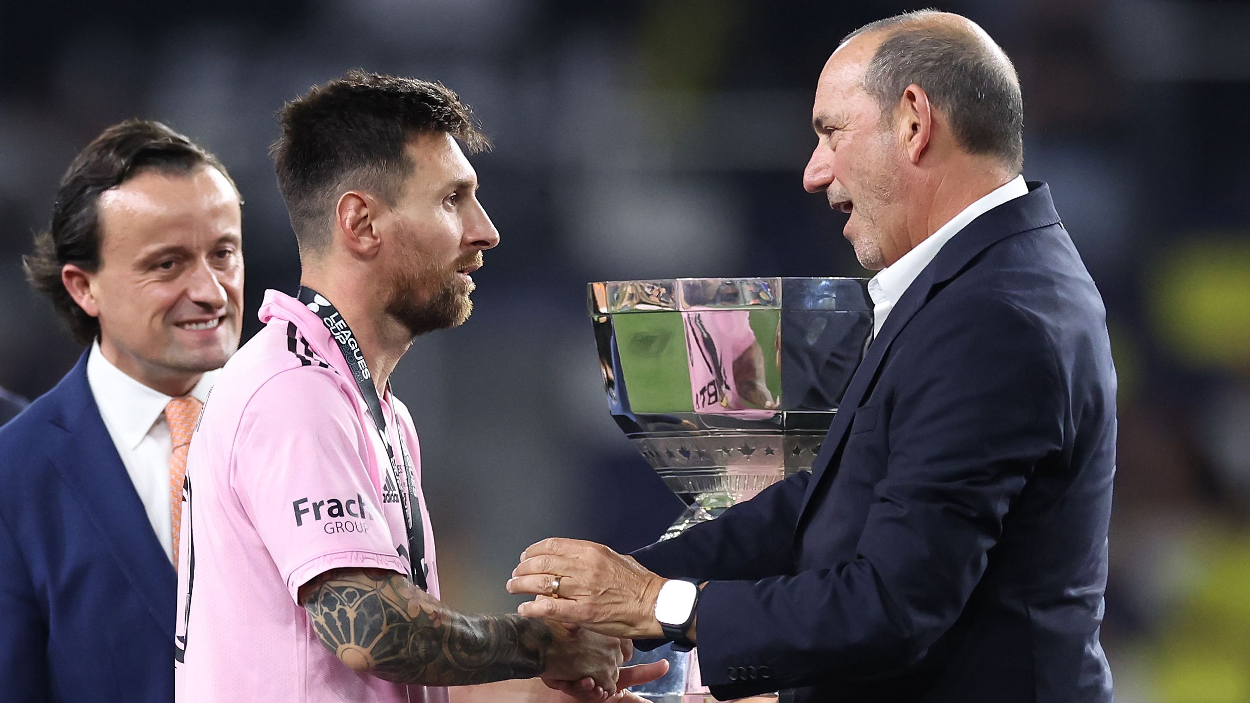 "أفضل مثال لدينا هو بيكهام" - مفوض الدوري الأمريكي لكرة القدم دون جاربر يتحدث عن كيفية تغيير حصص الملكية التي يقودها المشاهير لمشهد الدوري