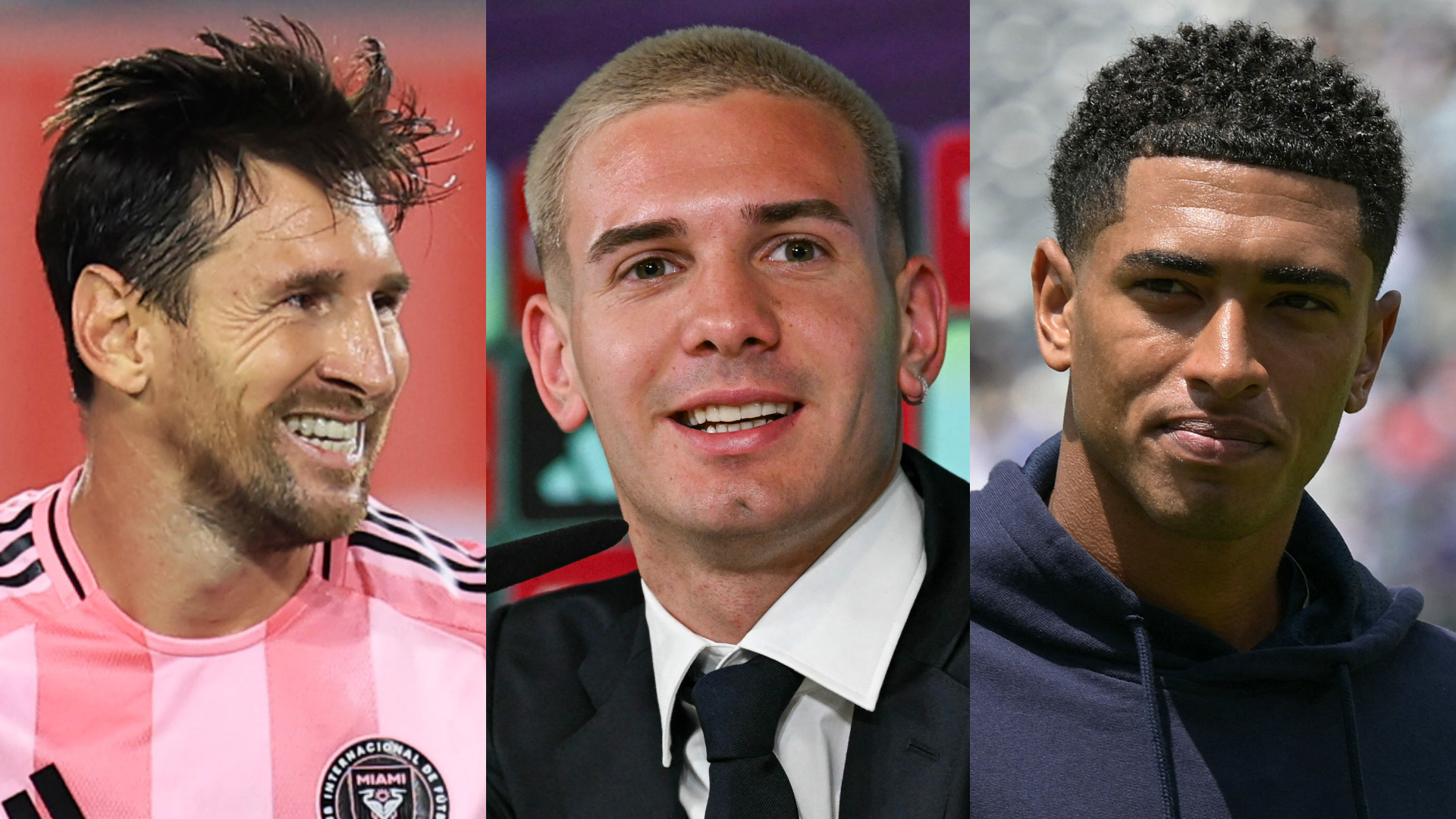 فرانكو ماستانتونو يكشف عن "حبه" لجود بيلينجهام لكن لاعب ريال مدريد الجديد يختار أيقونة برشلونة ليونيل ميسي "الأفضل في العالم"