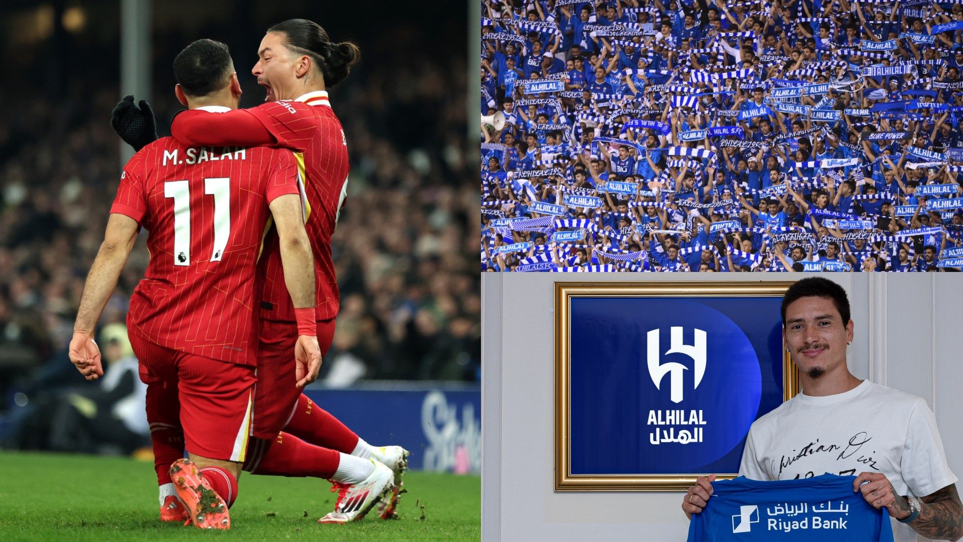 محمد صلاح يوجه رسالة مؤثرة لزميله السابق في ليفربول داروين نونيز بعد إتمام المهاجم انتقاله إلى الهلال السعودي مقابل 46 مليون جنيه إسترليني